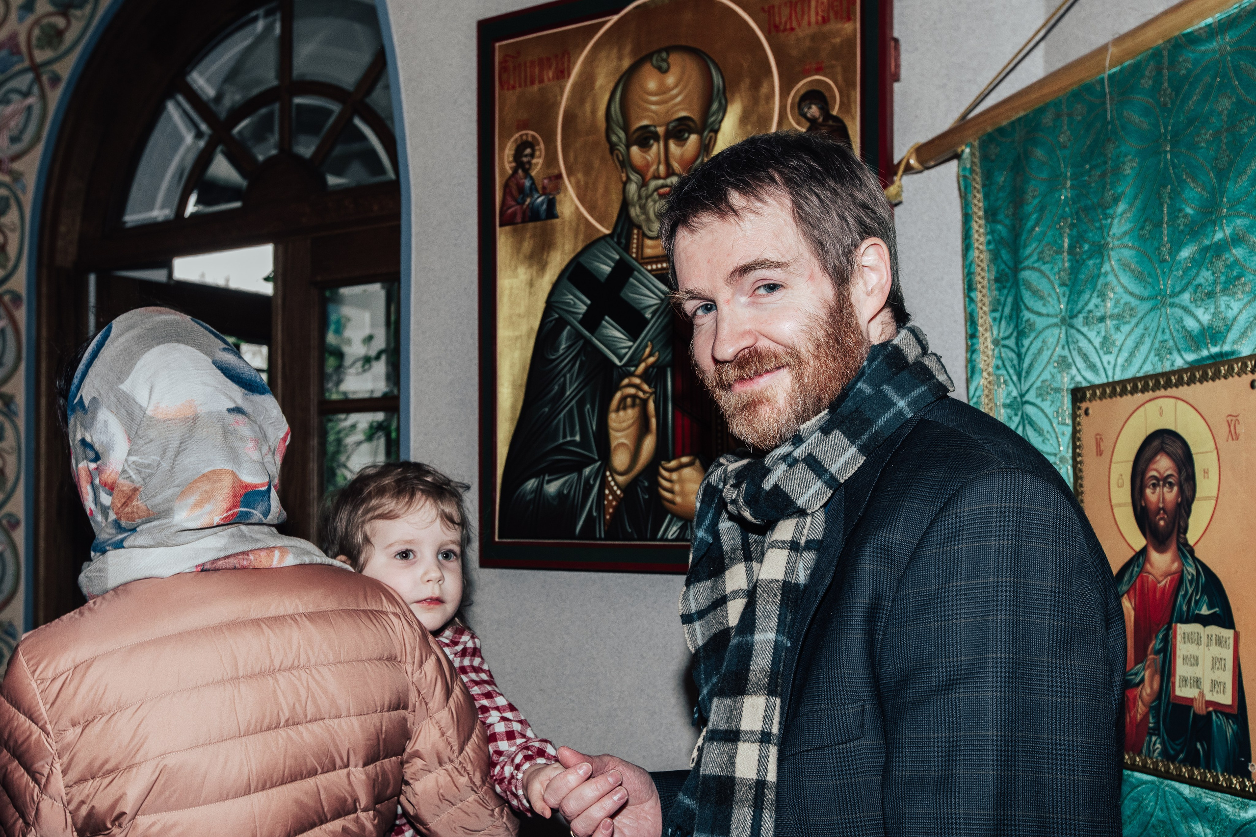 Крещение Анисии. Фотосессии в Москве - фотограф Неонилла Ленко