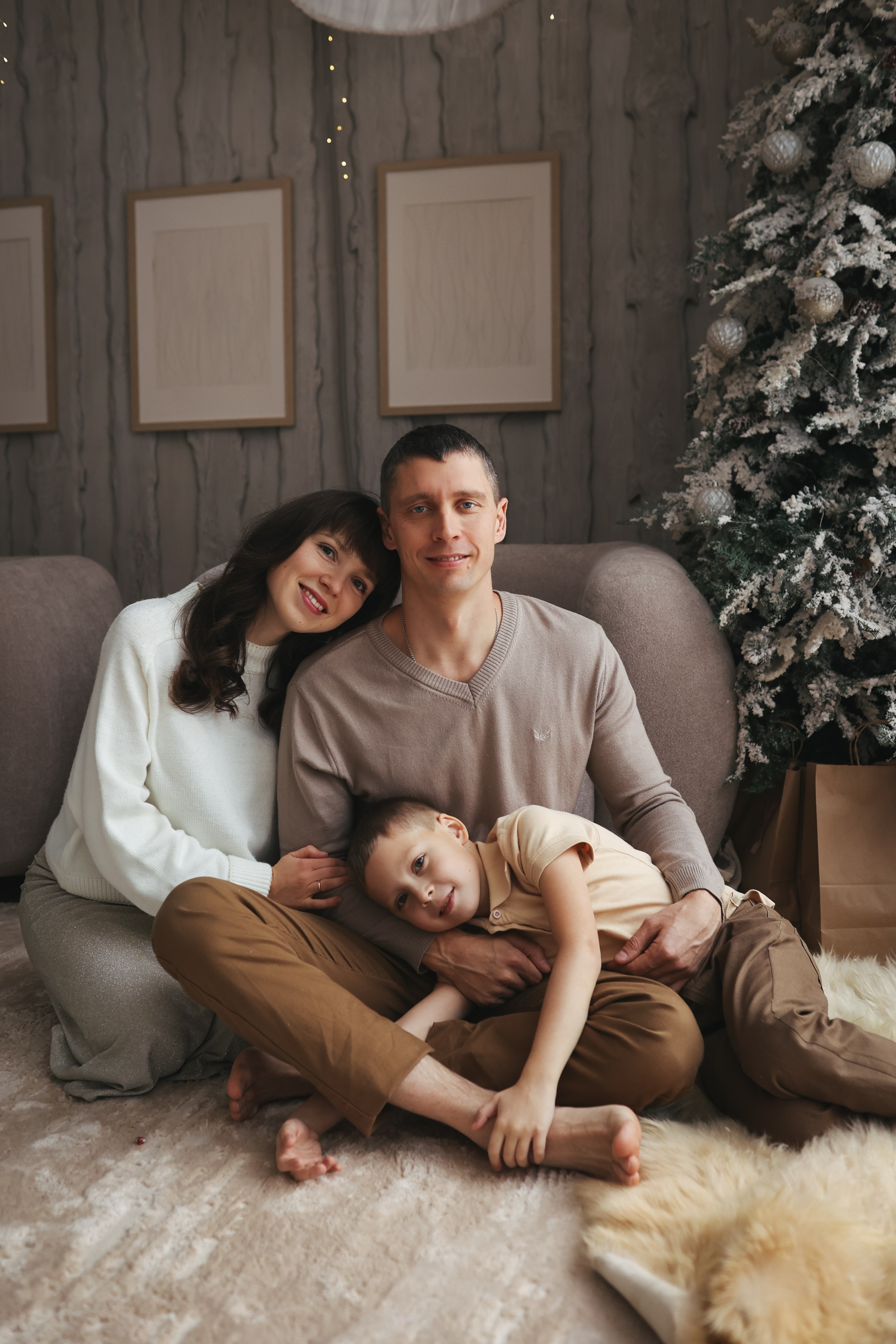 Новый год новогодняя фотосессия семейная фотосесиия. Фотограф Владимир Москва