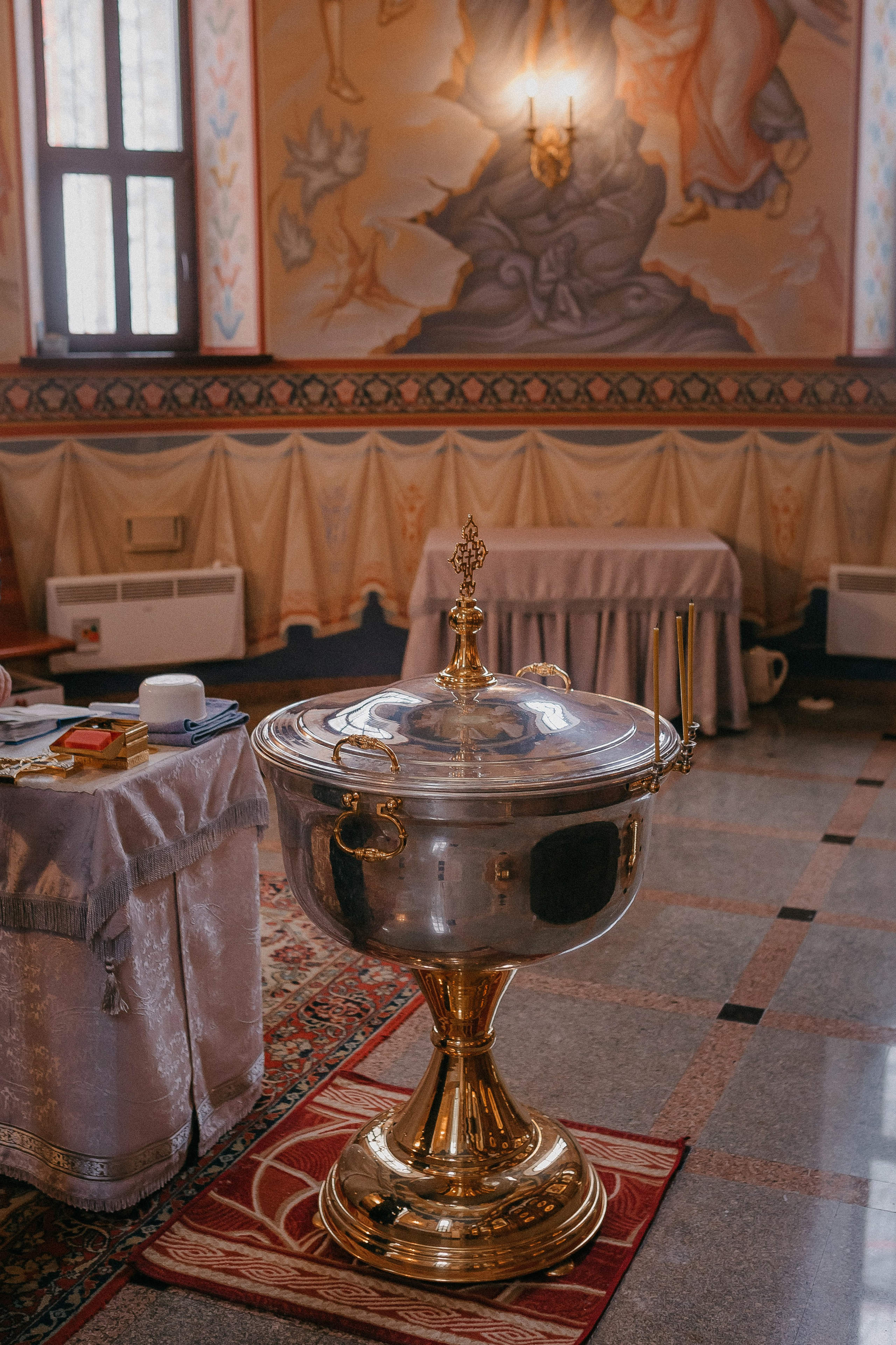 Крещение Владимира. Храм Георгия Победоносца. Семейный фотограф в Сургуте