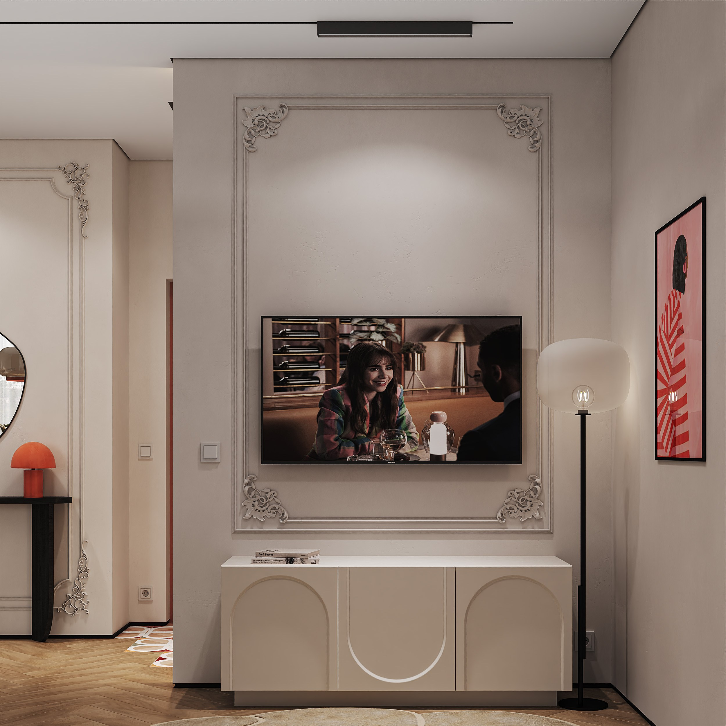 Яркая, сочная и уютная 1-комнатная квартира 🧡