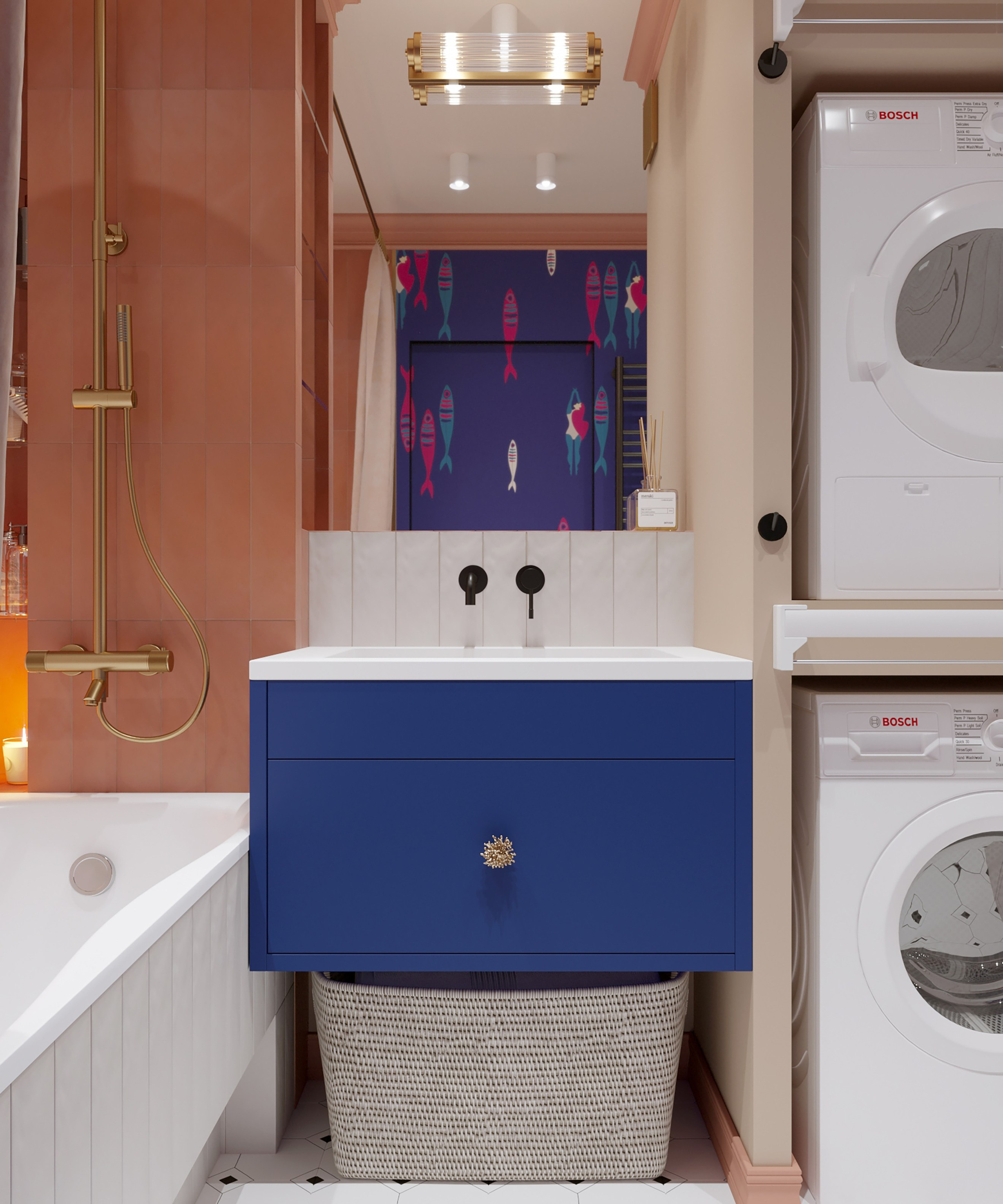 Квартира для девушки ЖК Молодогвардейская. Дизайнер интерьера Троилова Арина