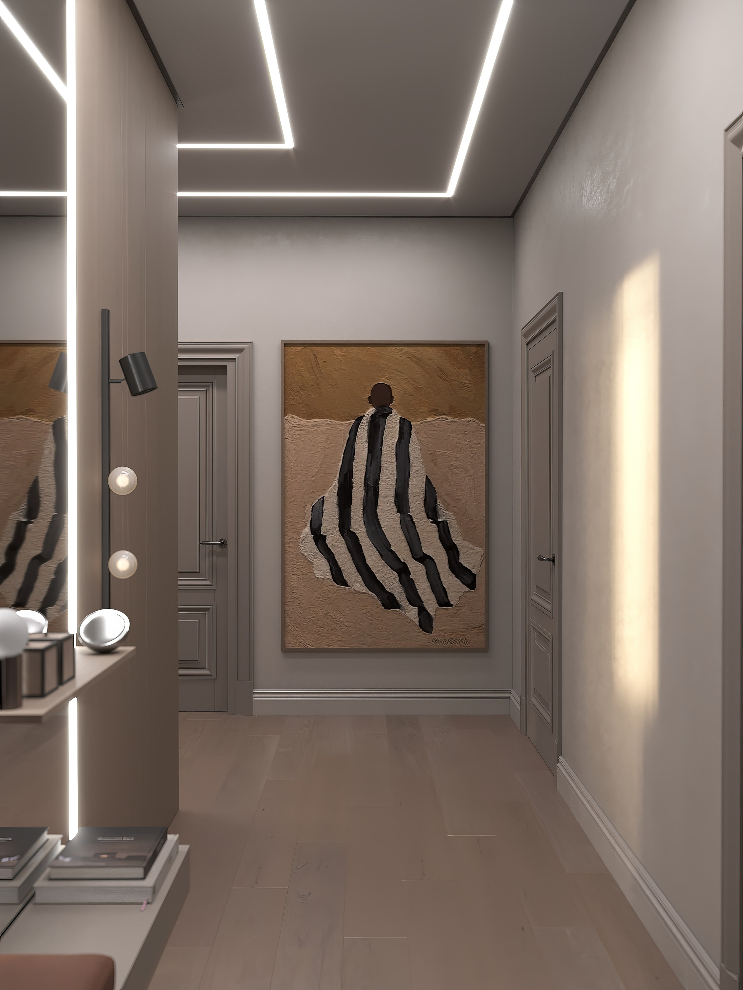 ЖК Ньютон 123 м². БК студия дизайна интерьера