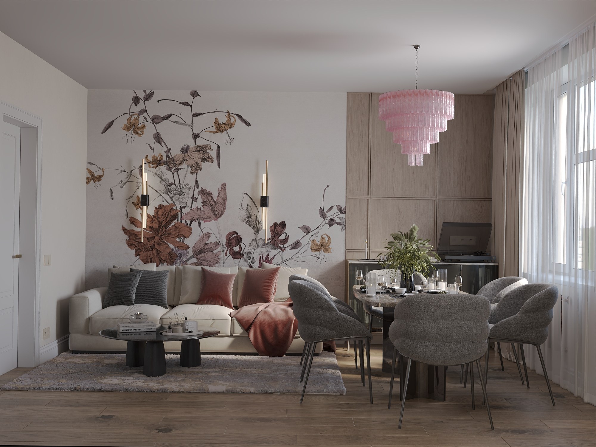 Санкт-Петербург 119 м². БК студия дизайна интерьера