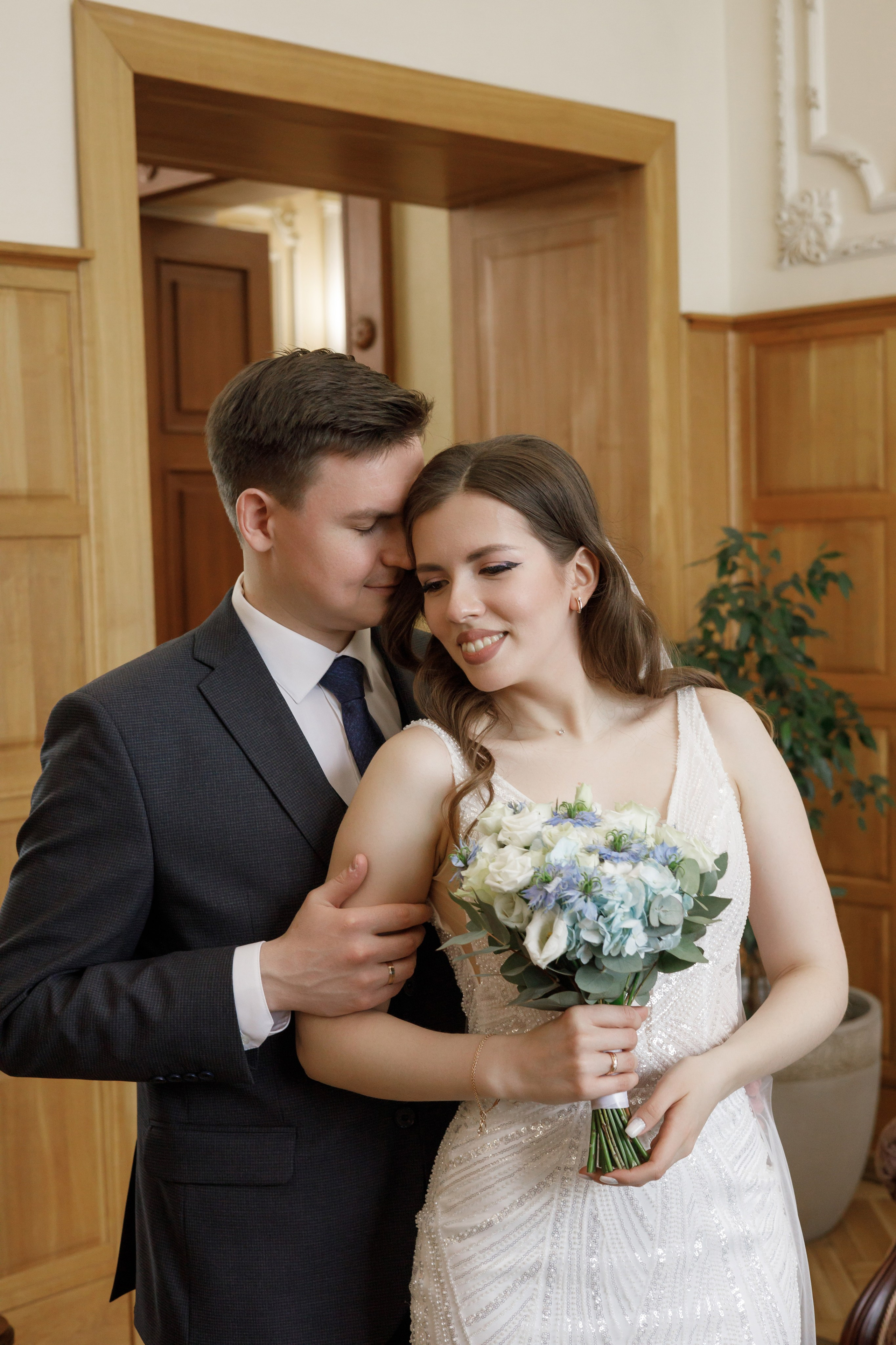 Даша и Дима, Грибоедовский ЗАГС. Свадебный и репортажный фотограф (Москва, Королев и другие)