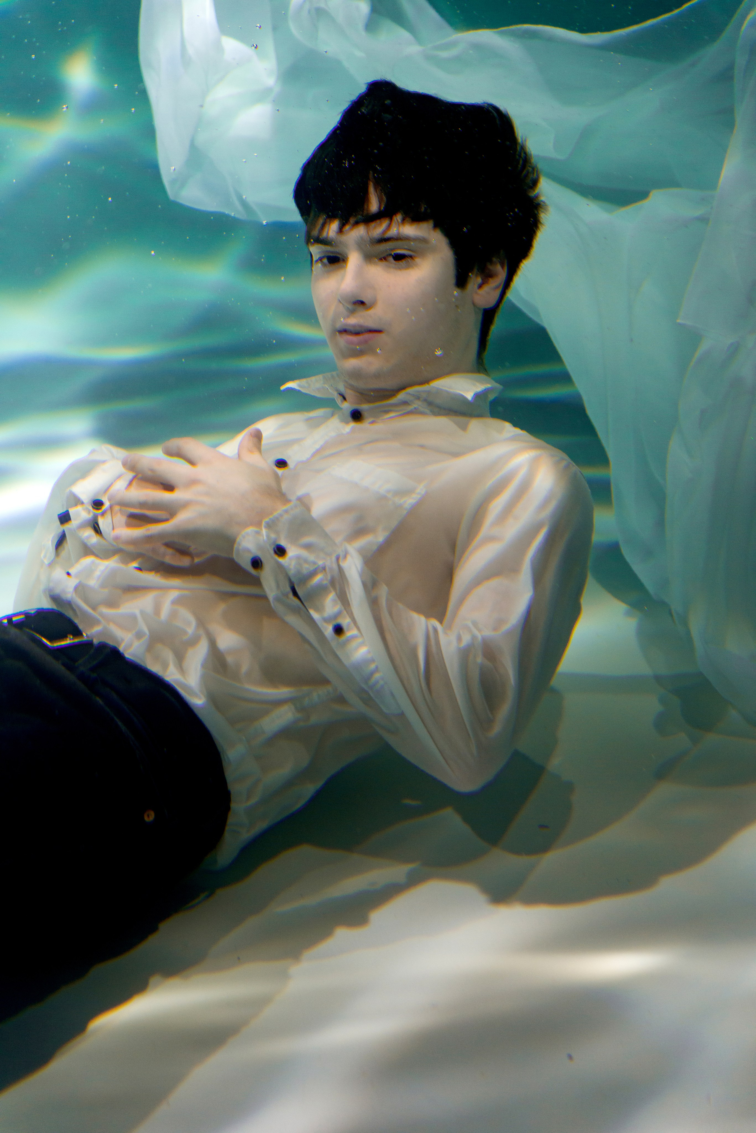 Под водой. Фотограф и дизайнер в Москве Екатерина Лобачева