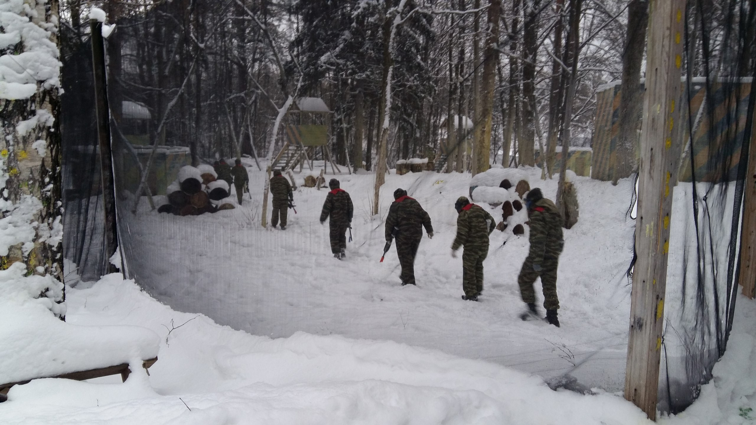 Пейтбольная битва | 17.12.2016. Галерея Фантим