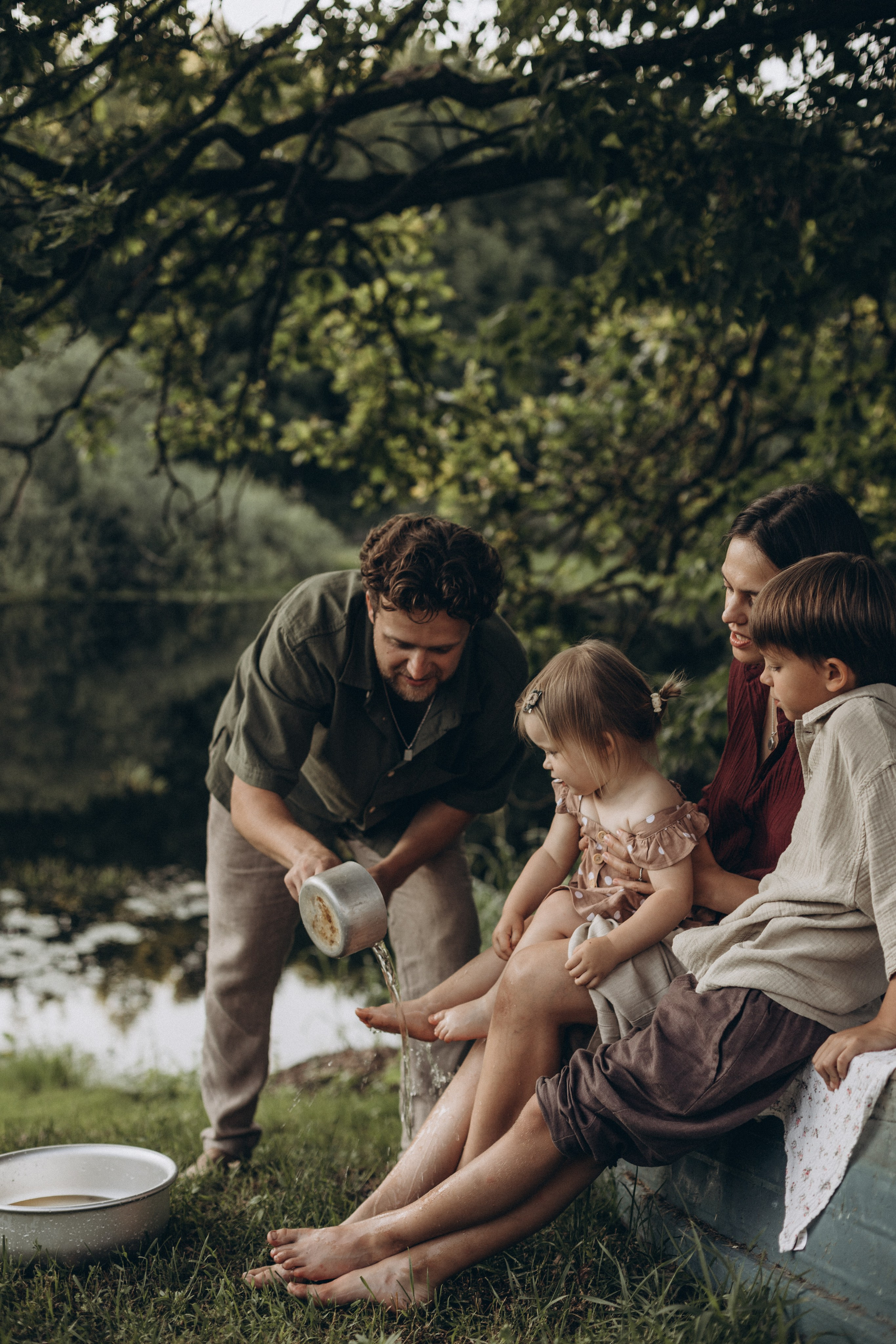 Летом в деревне. Семейный фотограф в Брянске Зурилина Екатерина