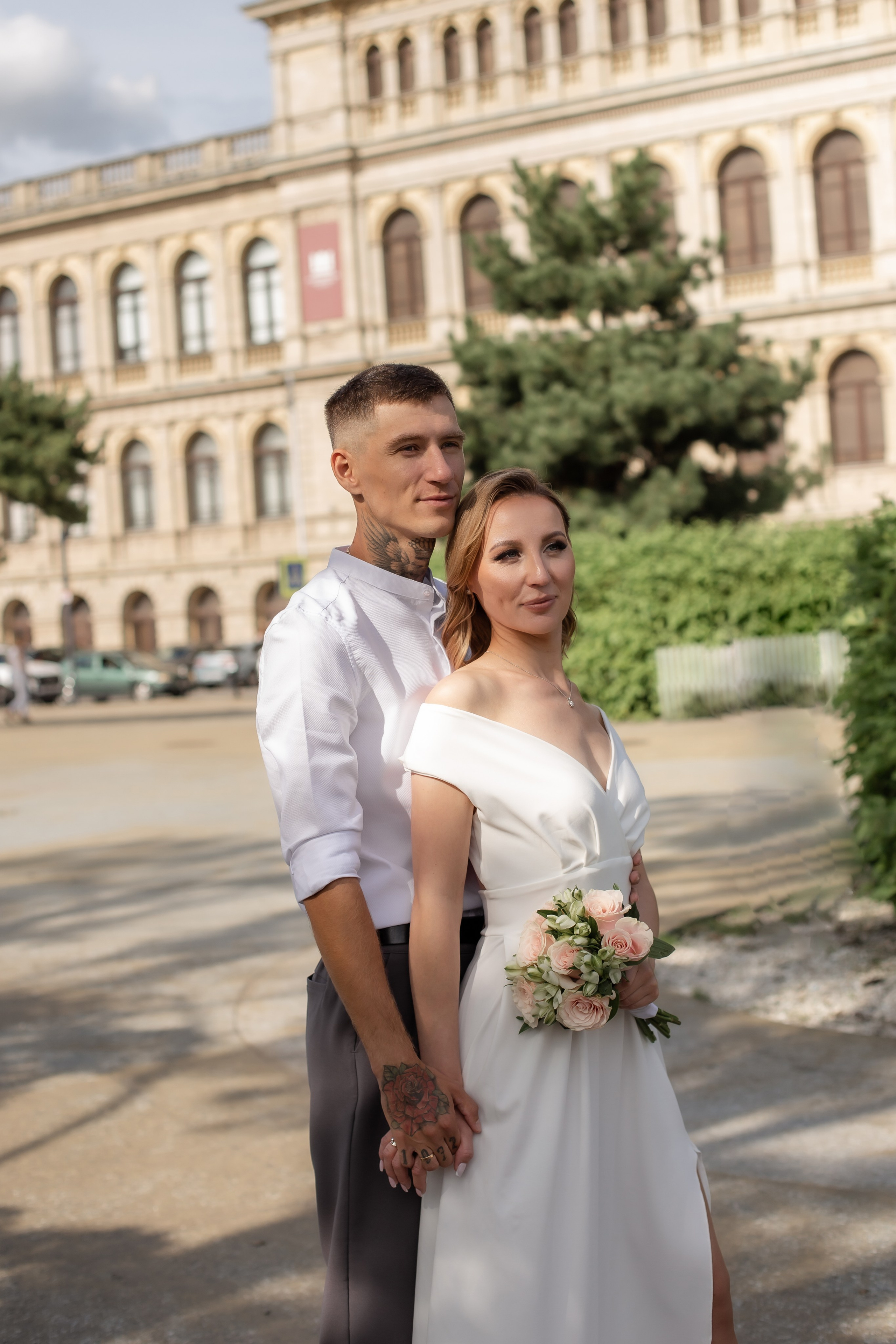 Саша и Вика. Биржевой сквер. Фотограф в Калининграде Решетникова Алина