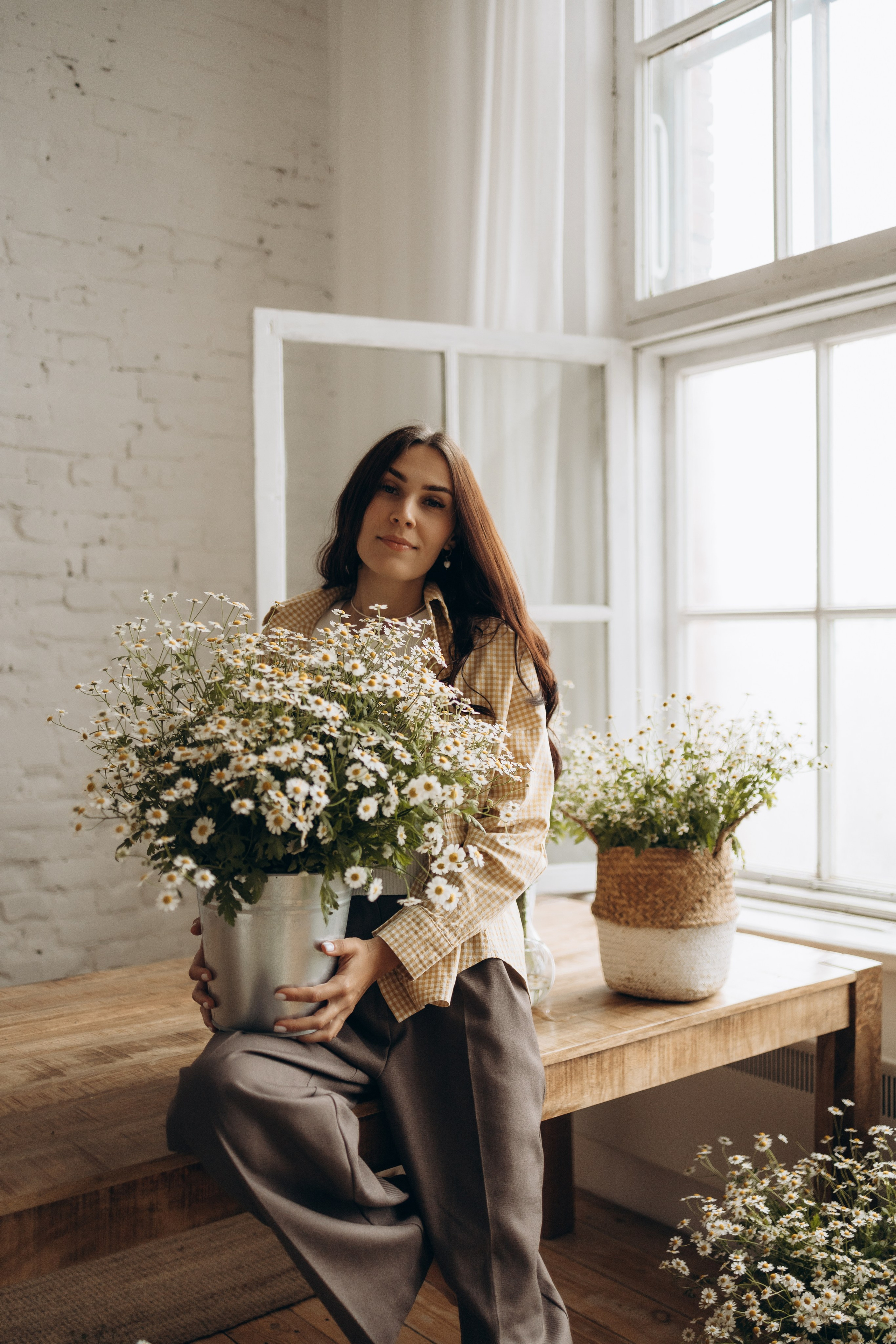 Вика ромашки. Самый теплый фотограф в Краснодаре Рябоконь Ксения