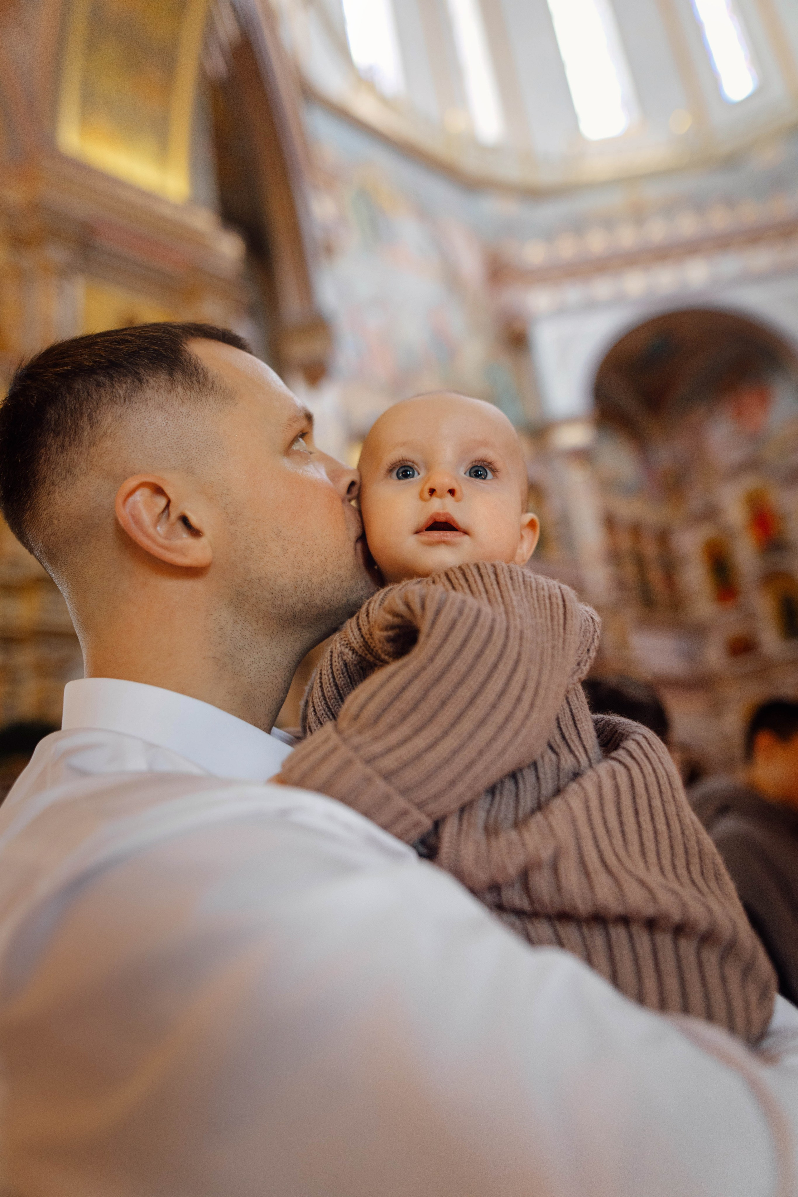 Крещение Матвея, храм Святой Троицы, декабрь 2025