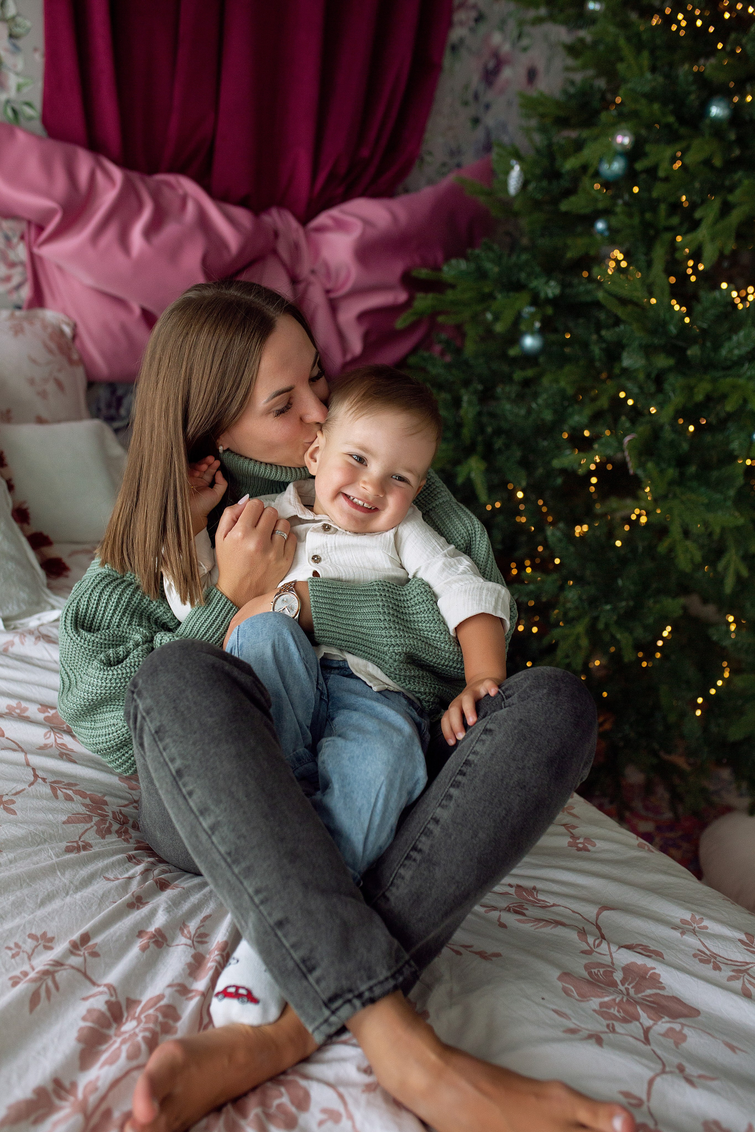 РОМА новогодняя фотосессия. Фотограф новорожденных Оксана Полевская