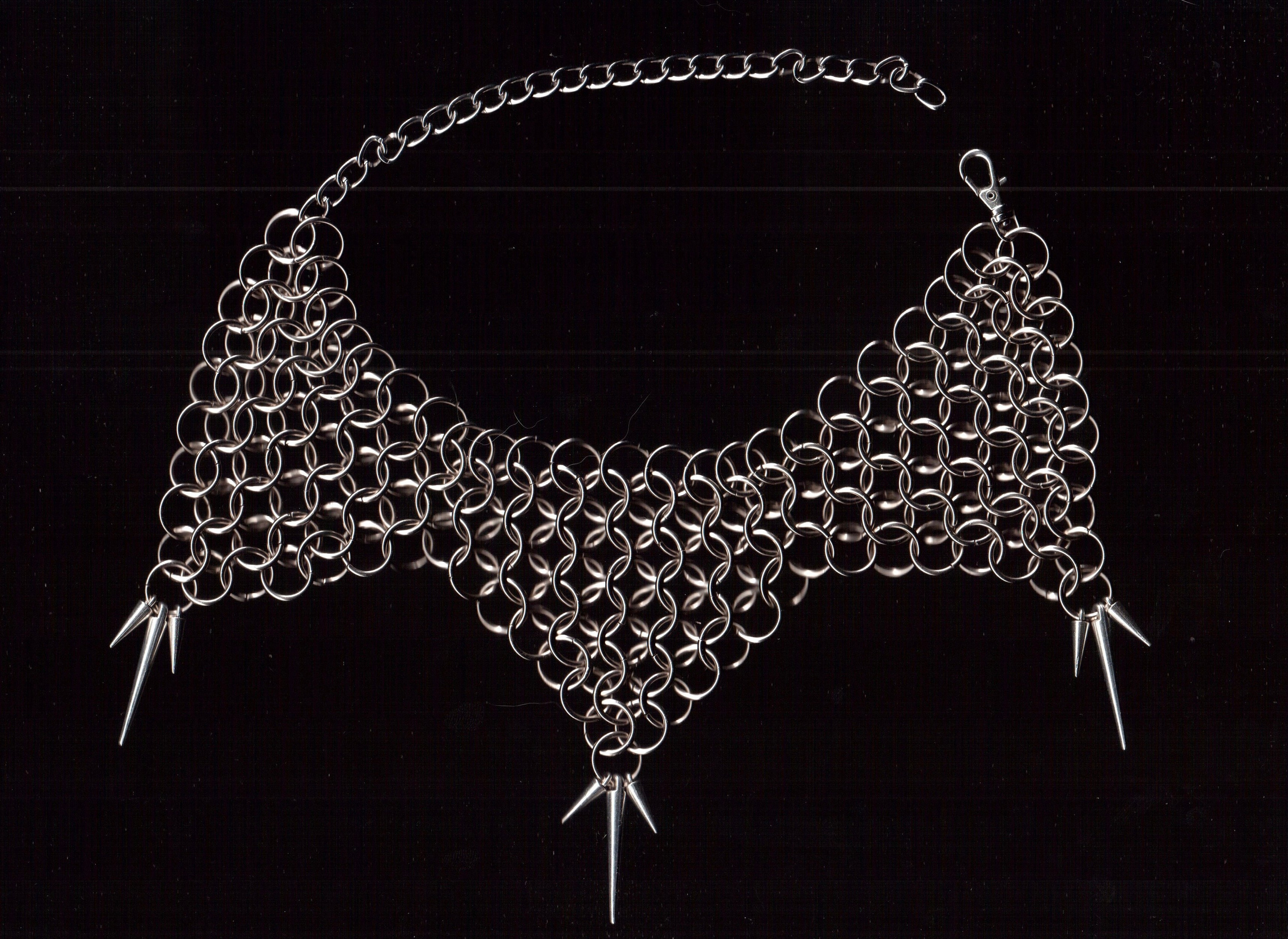 Чокеры из кольчуги. Украшения из кольчуги в Москве Соня Спросонья