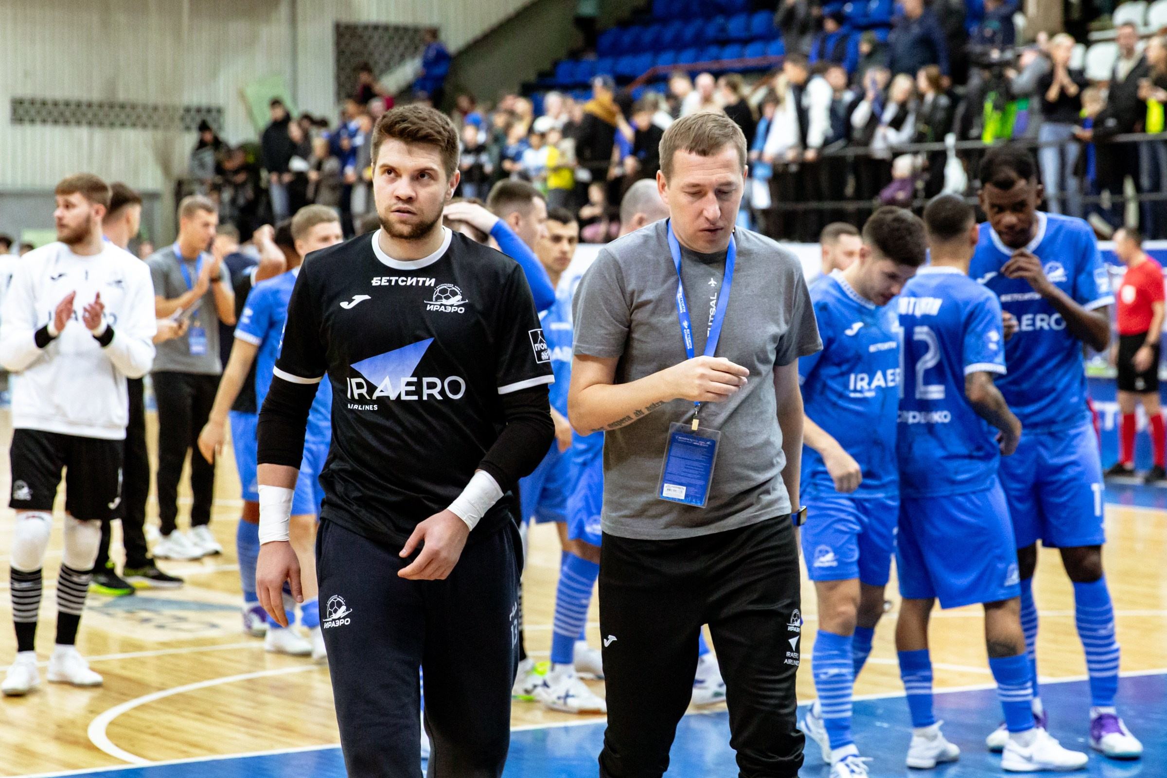 БЕТСИТИ Суперлига по футзалу | ИрАэро — Синара | 11.10.25. Фотограф в Иркутске Евгения Айвазова