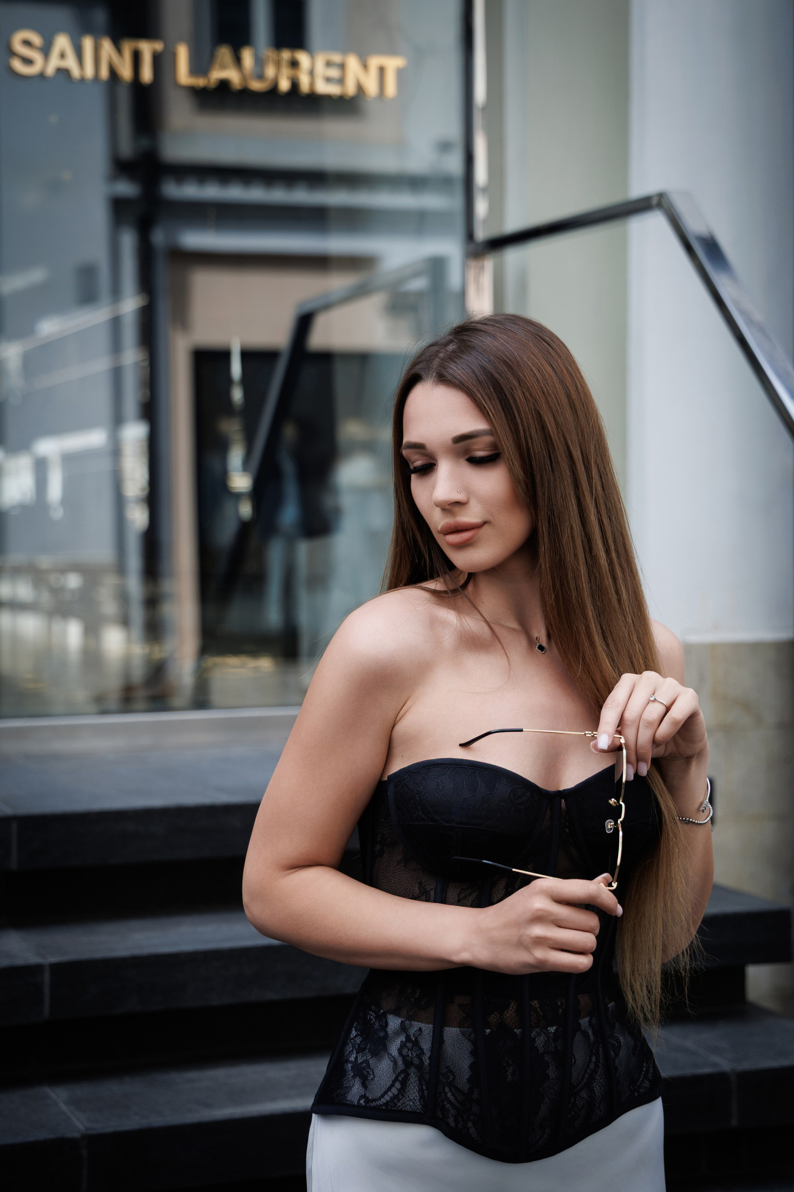 Настя (городская съёмка). Фотограф Ирина Красса