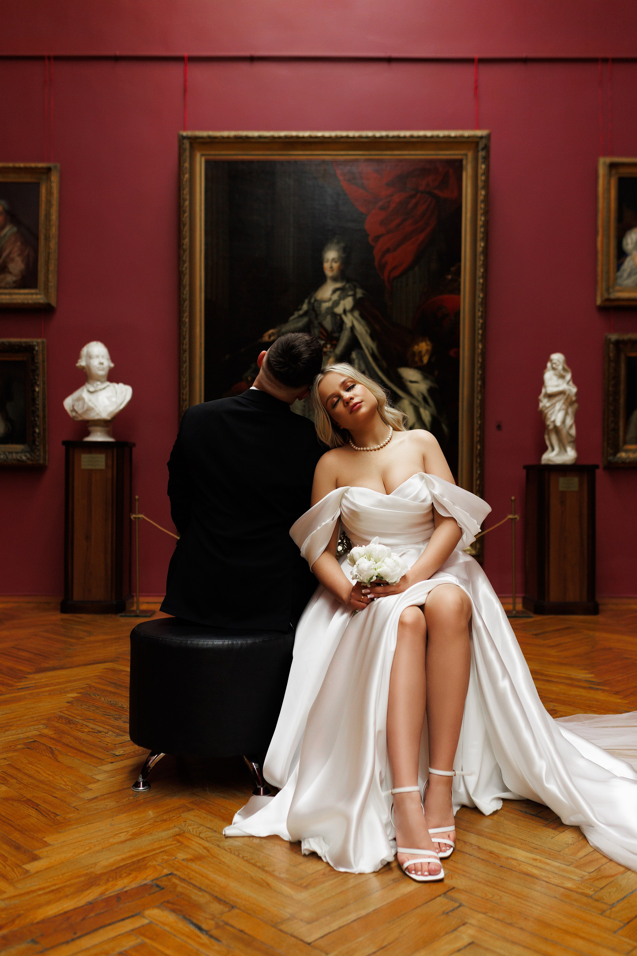свадебная фотосессия в музее