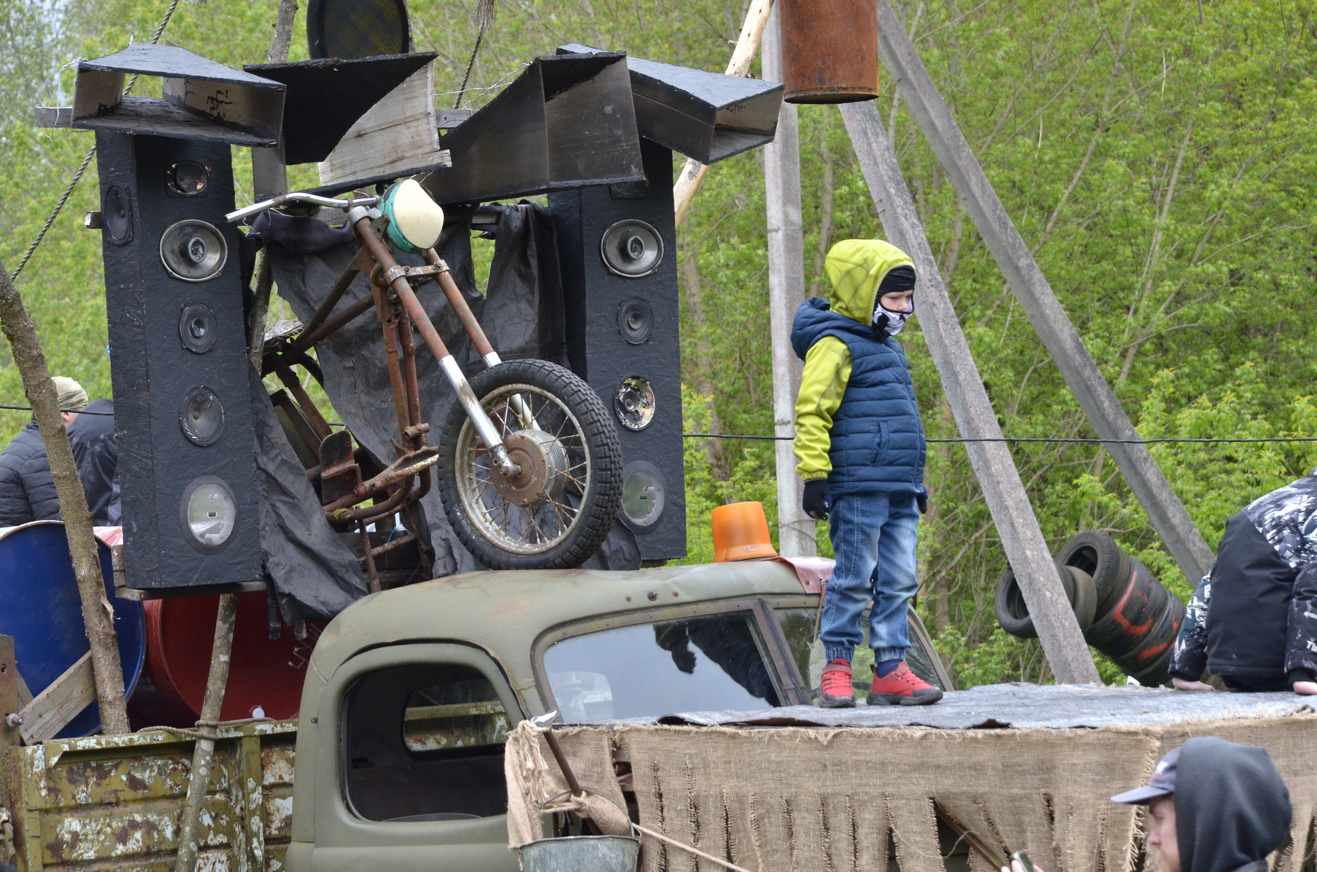 Позитивная механика, открытие сезона 2024. Портретная, сюжетная фотография