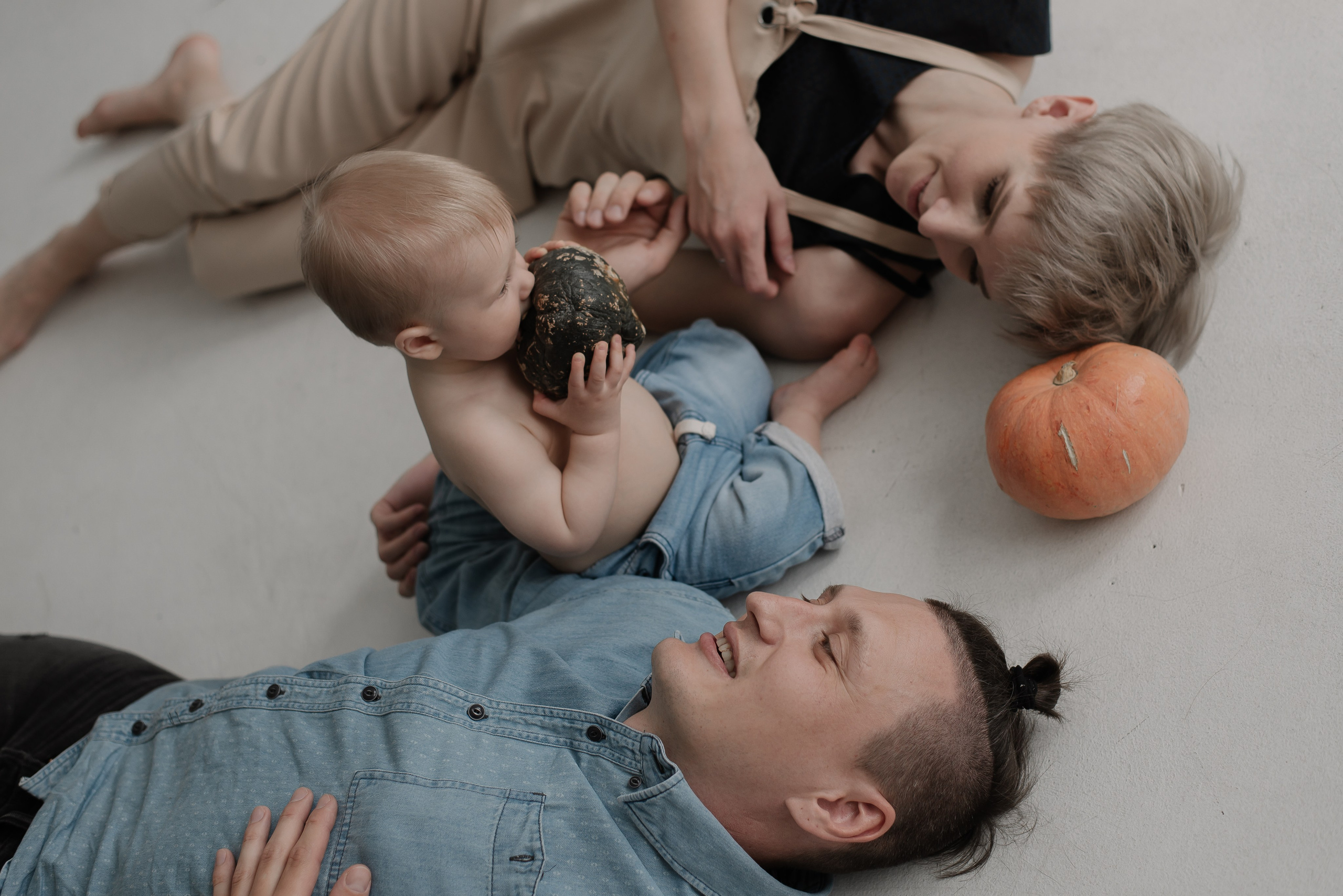 Родион, Ольга и Елисей. Портретный фотограф Ксения Люндовская
