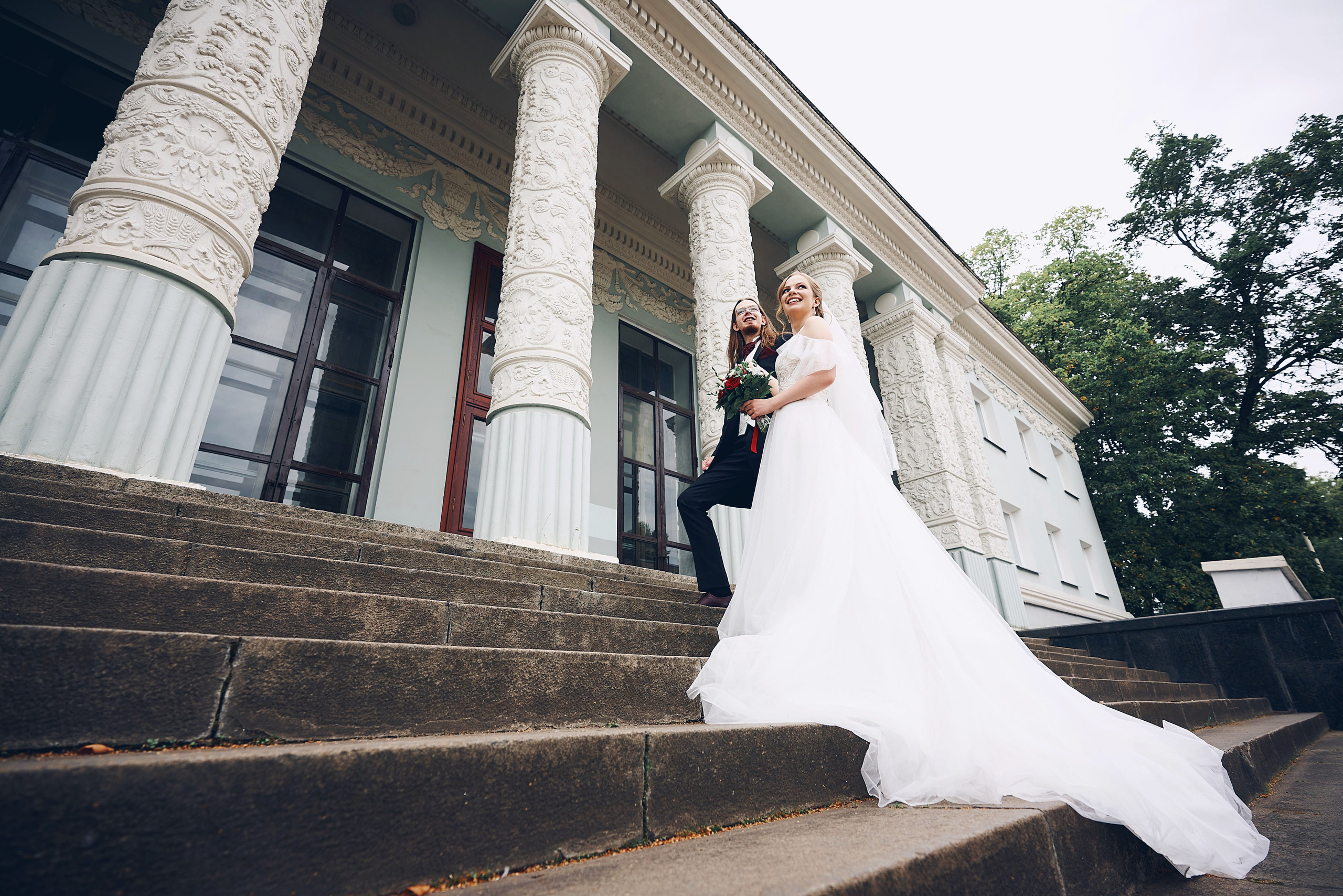 Свадебная Фотосессия и роспись на ВДНХ, Илья и Дарья