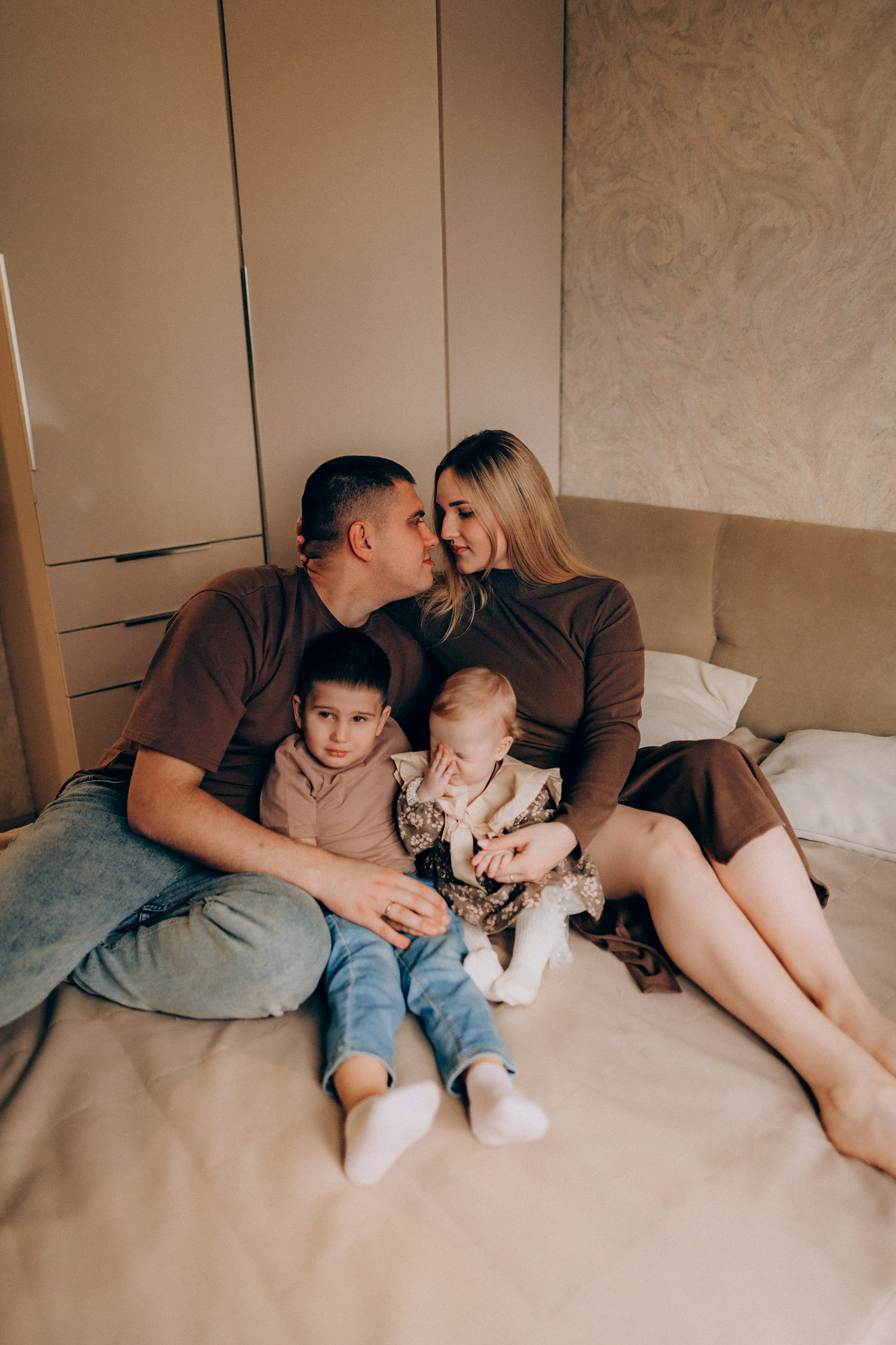 Семья Кикоть. Фотограф Юлия Стрыгина