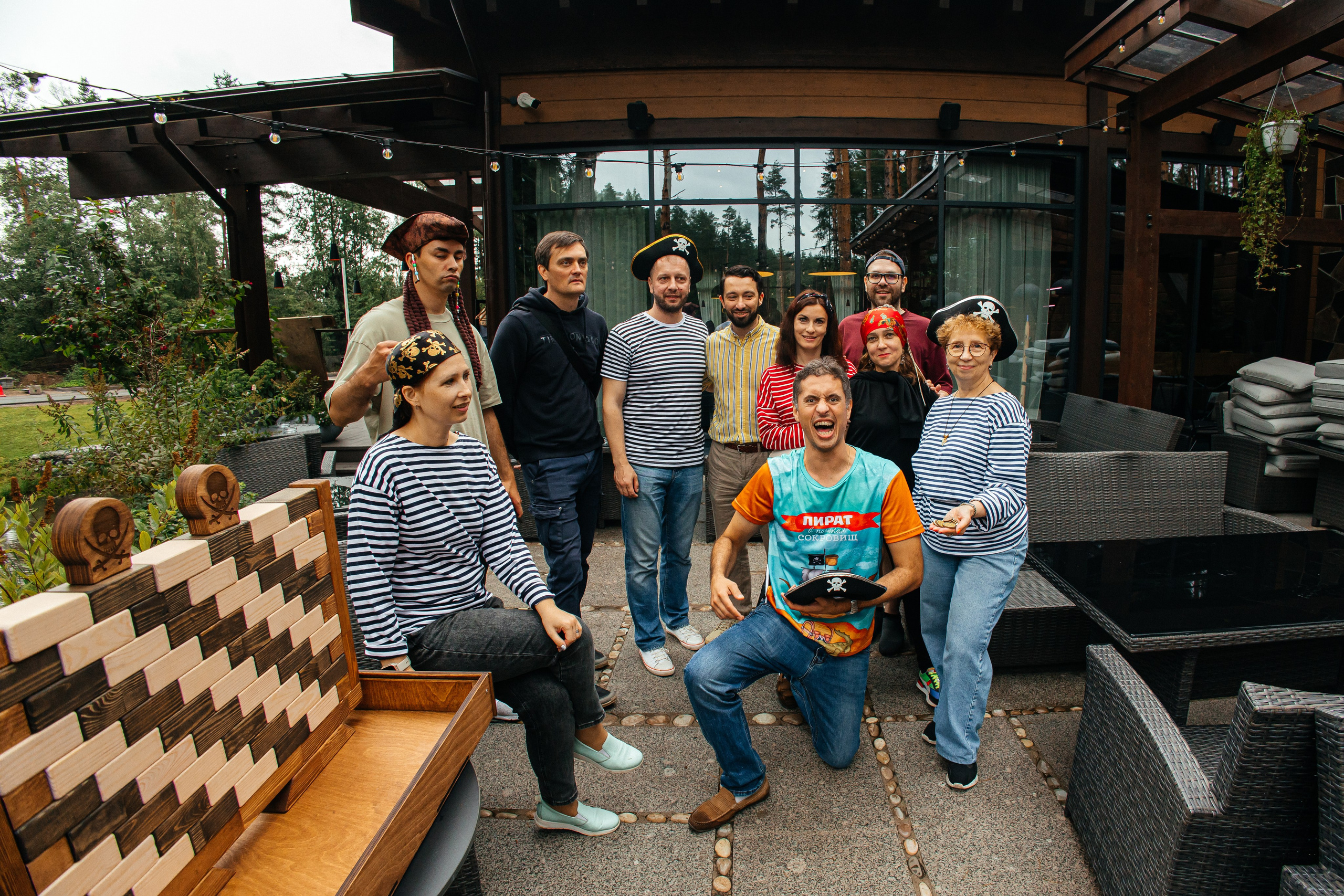 Тимбилдинг «Пираты». Фотограф в Санкт-Петербурге Виктория Безверхая