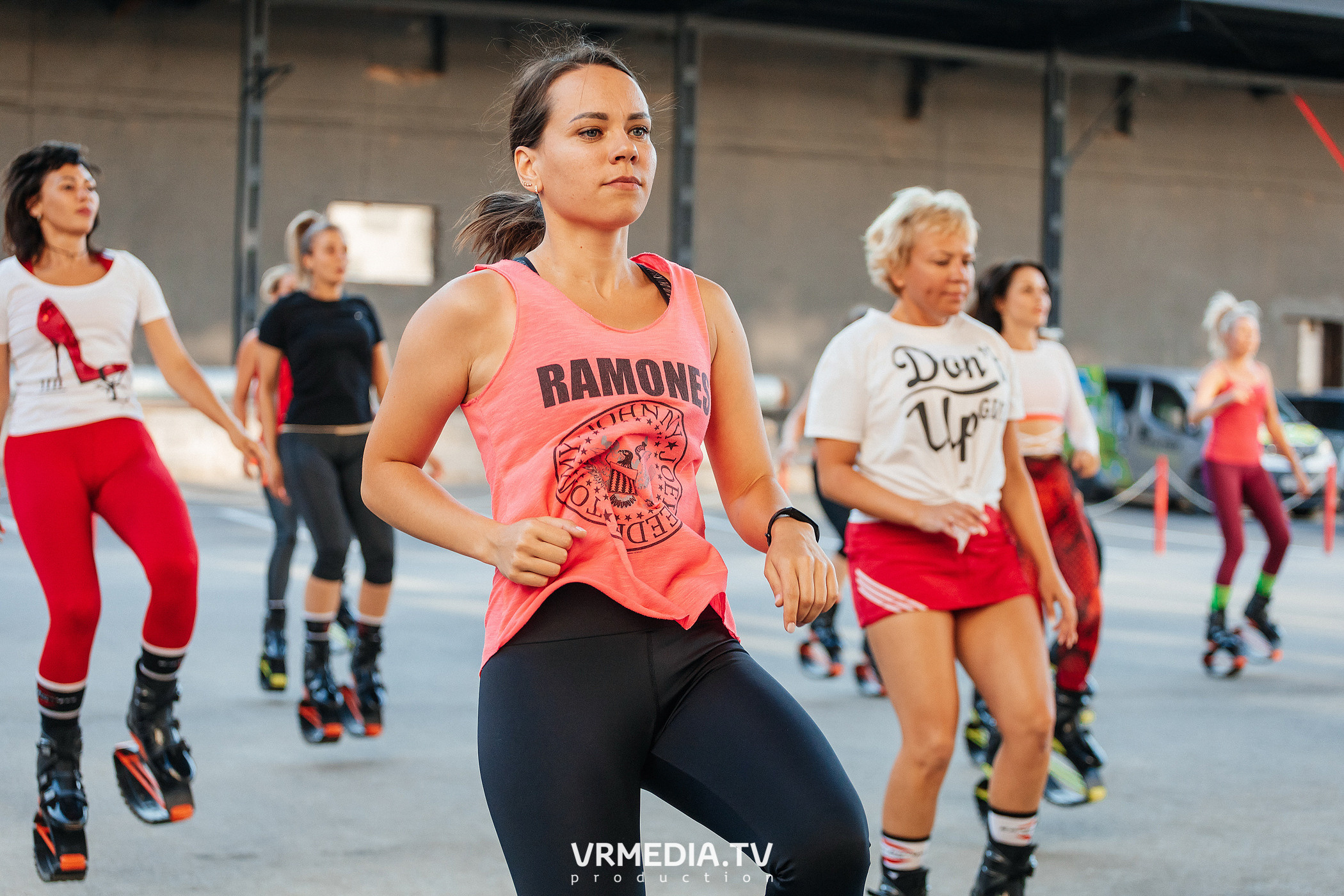 Тренировка «Kangoo jumps». Культурное пространство «Редакция»