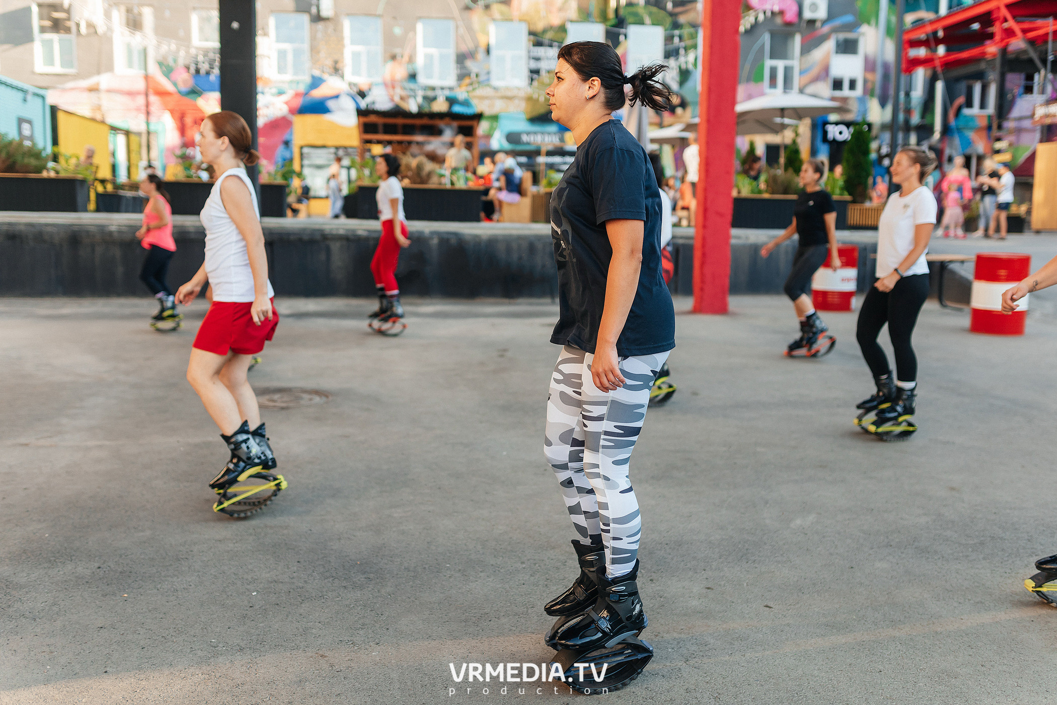 Тренировка «Kangoo jumps». Культурное пространство «Редакция»