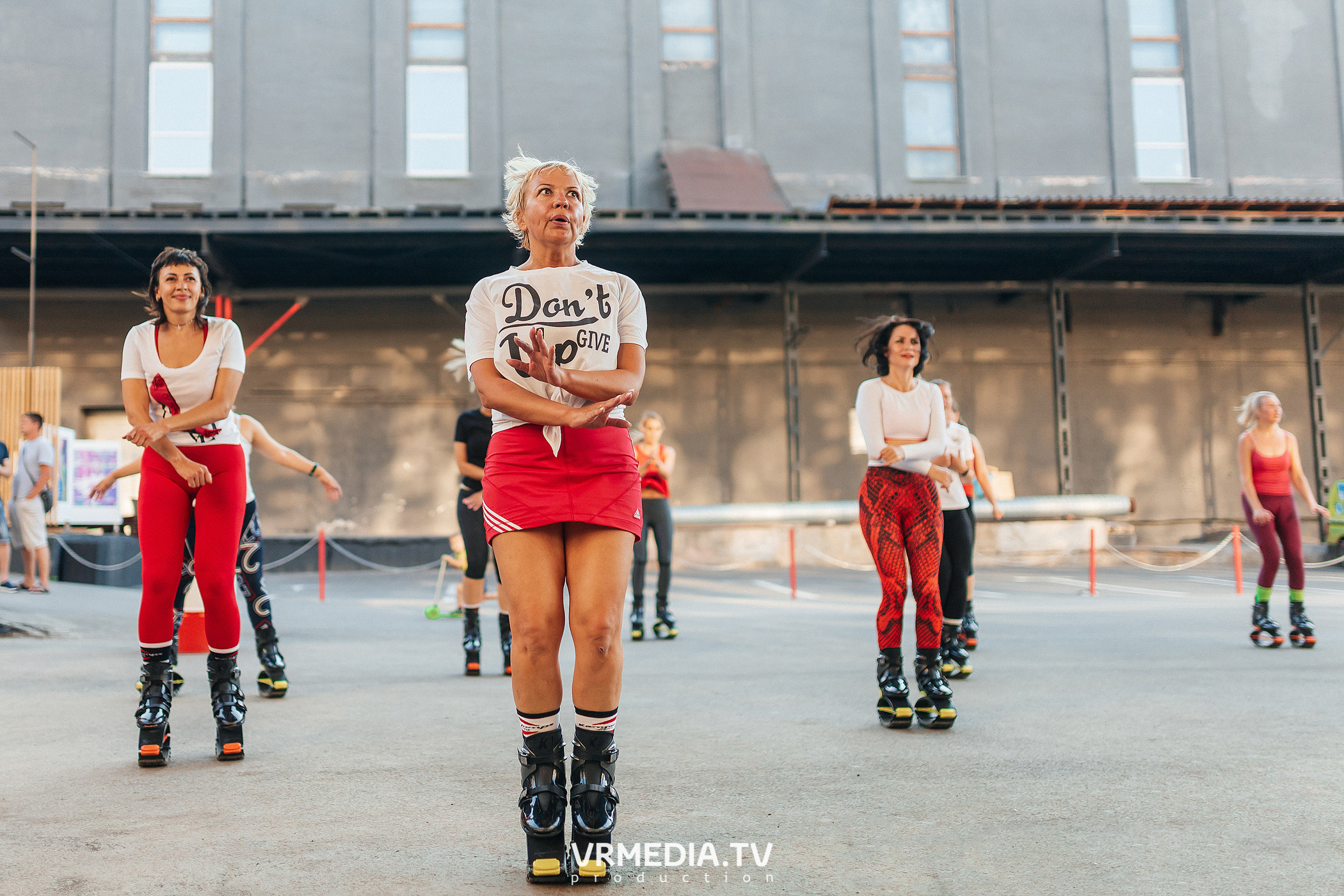 Тренировка «Kangoo jumps». Культурное пространство «Редакция»