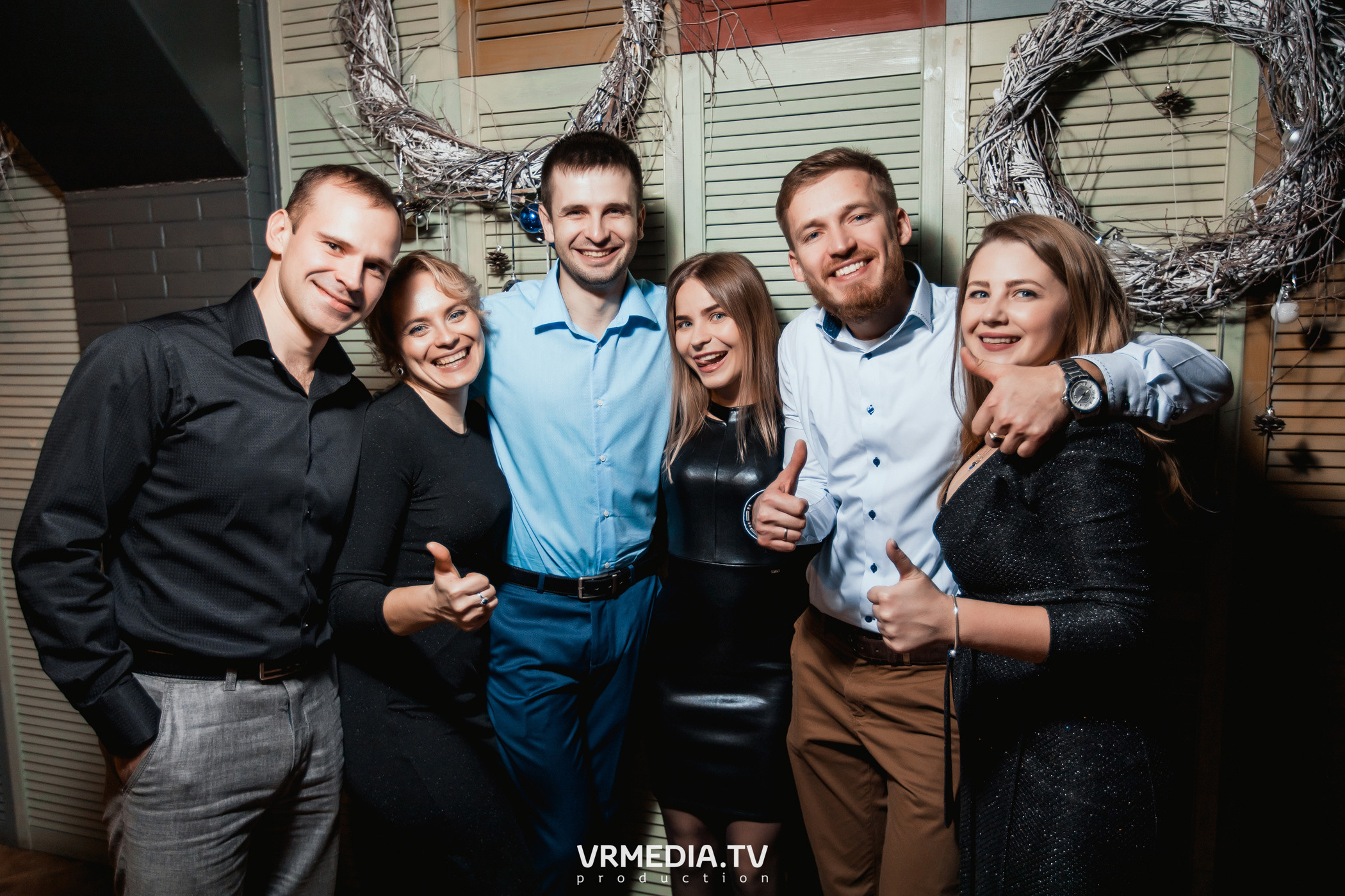 Новогодний вечер в ресторане «Volna»