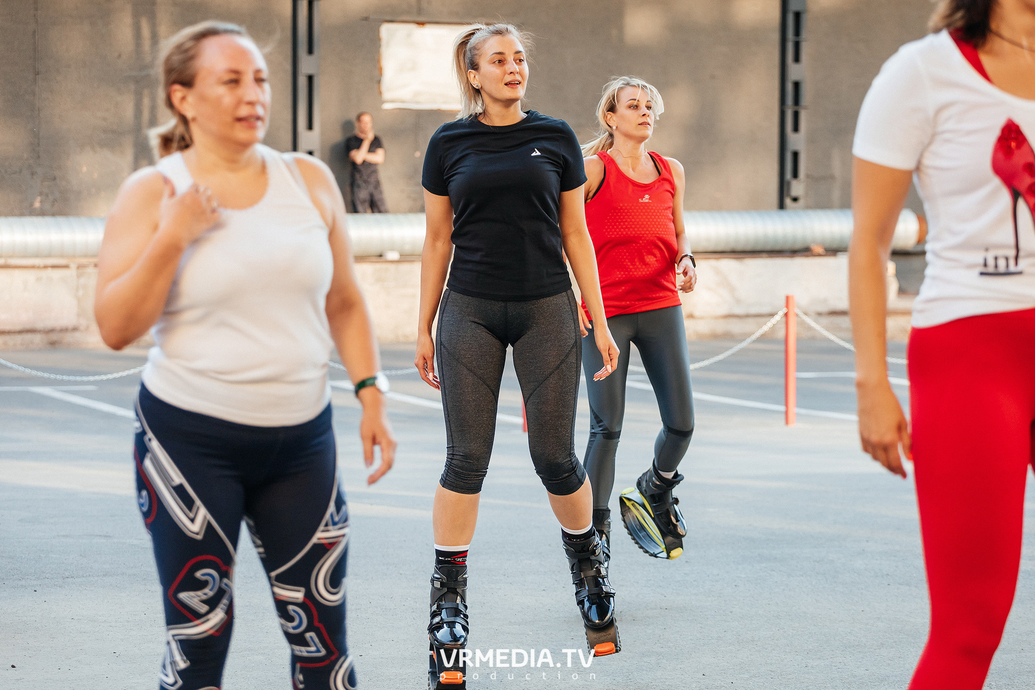 Тренировка «Kangoo jumps». Культурное пространство «Редакция»