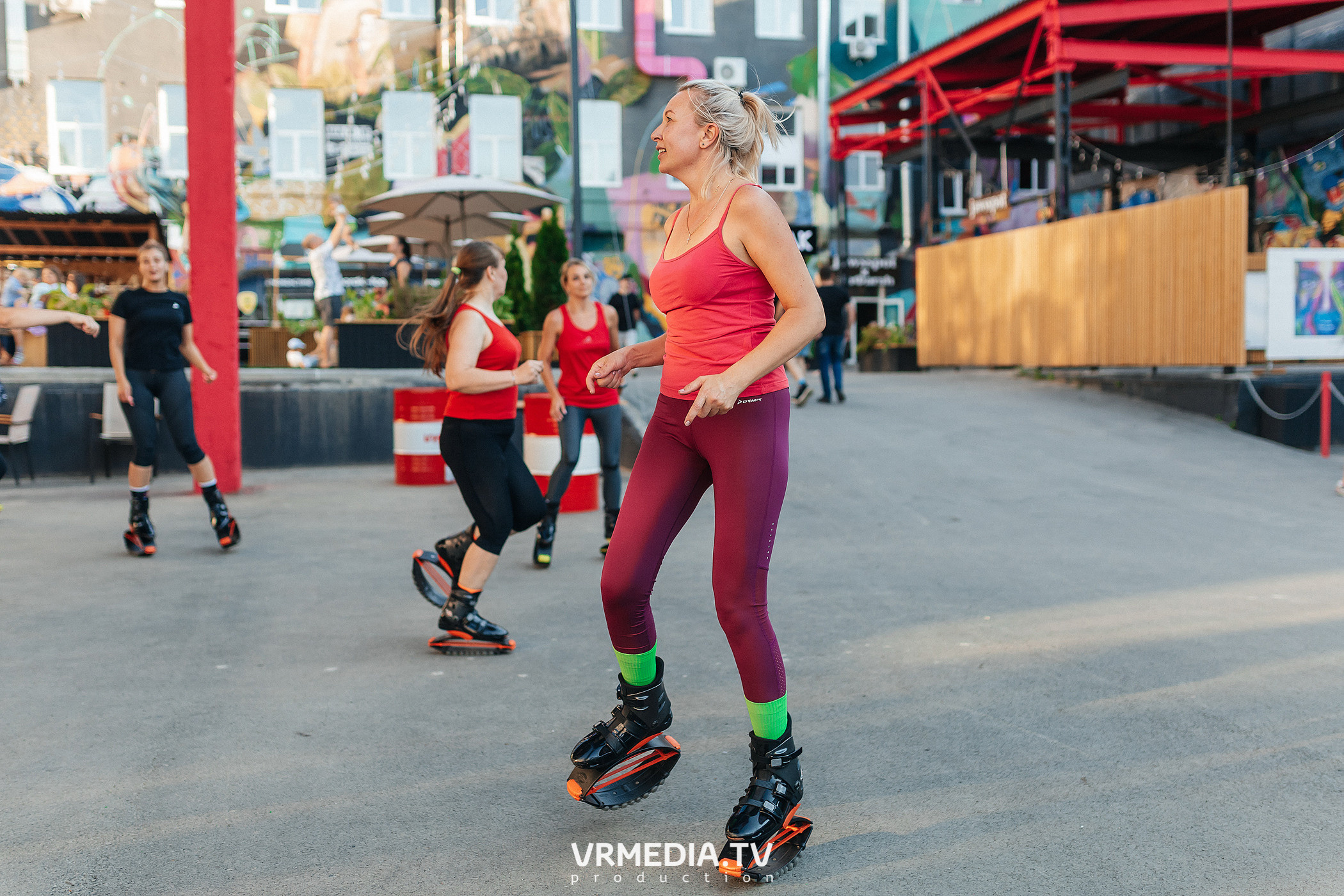 Тренировка «Kangoo jumps». Культурное пространство «Редакция»