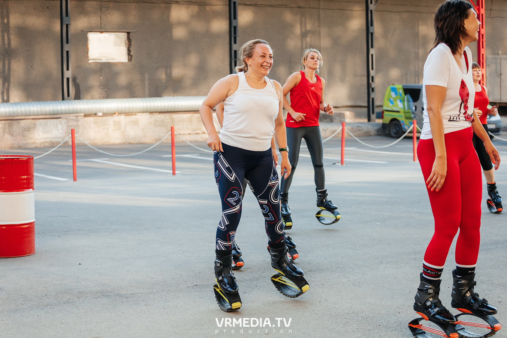 Тренировка «Kangoo jumps». Культурное пространство «Редакция»