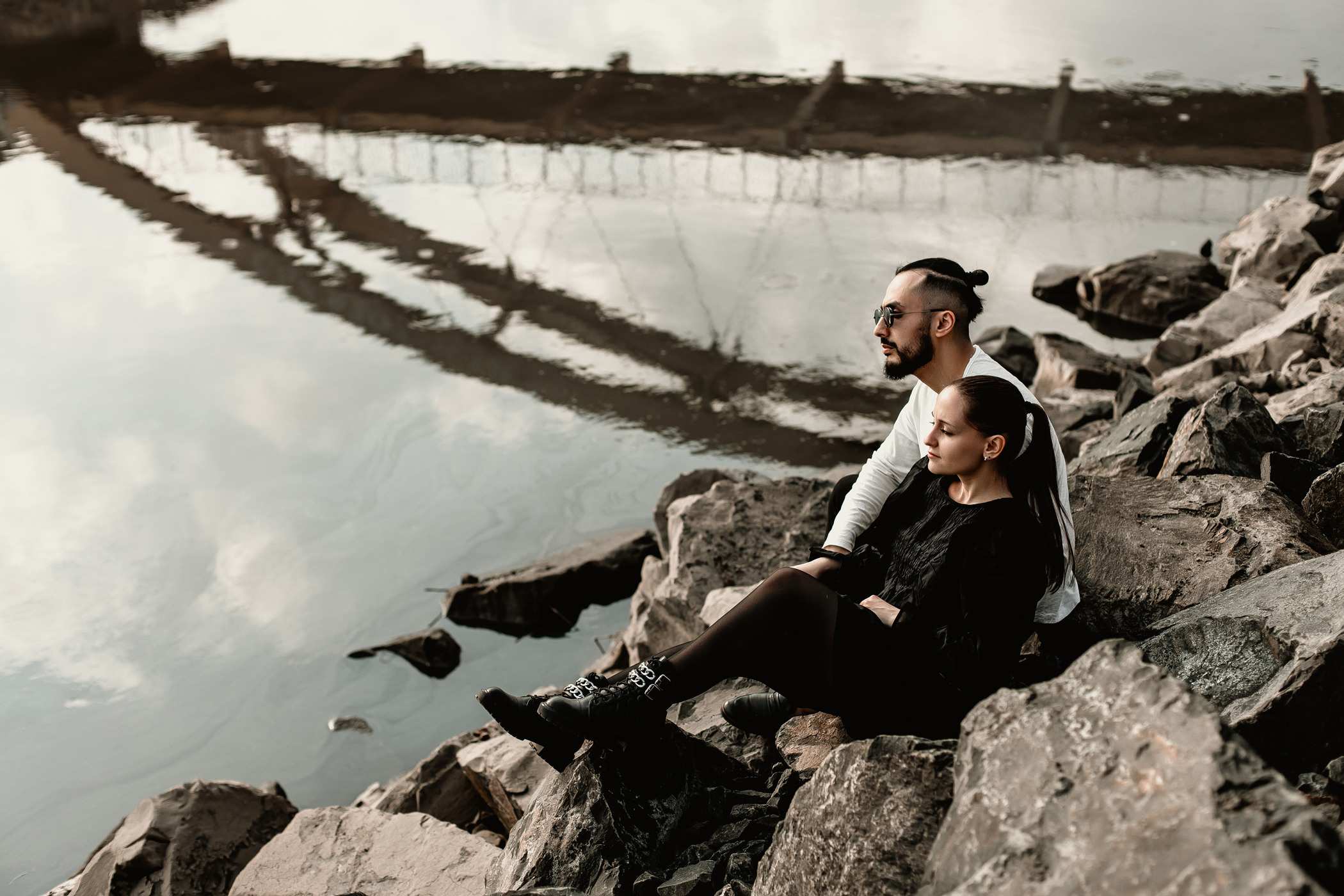 Парная фотосессия в городе — Андрей & Елена