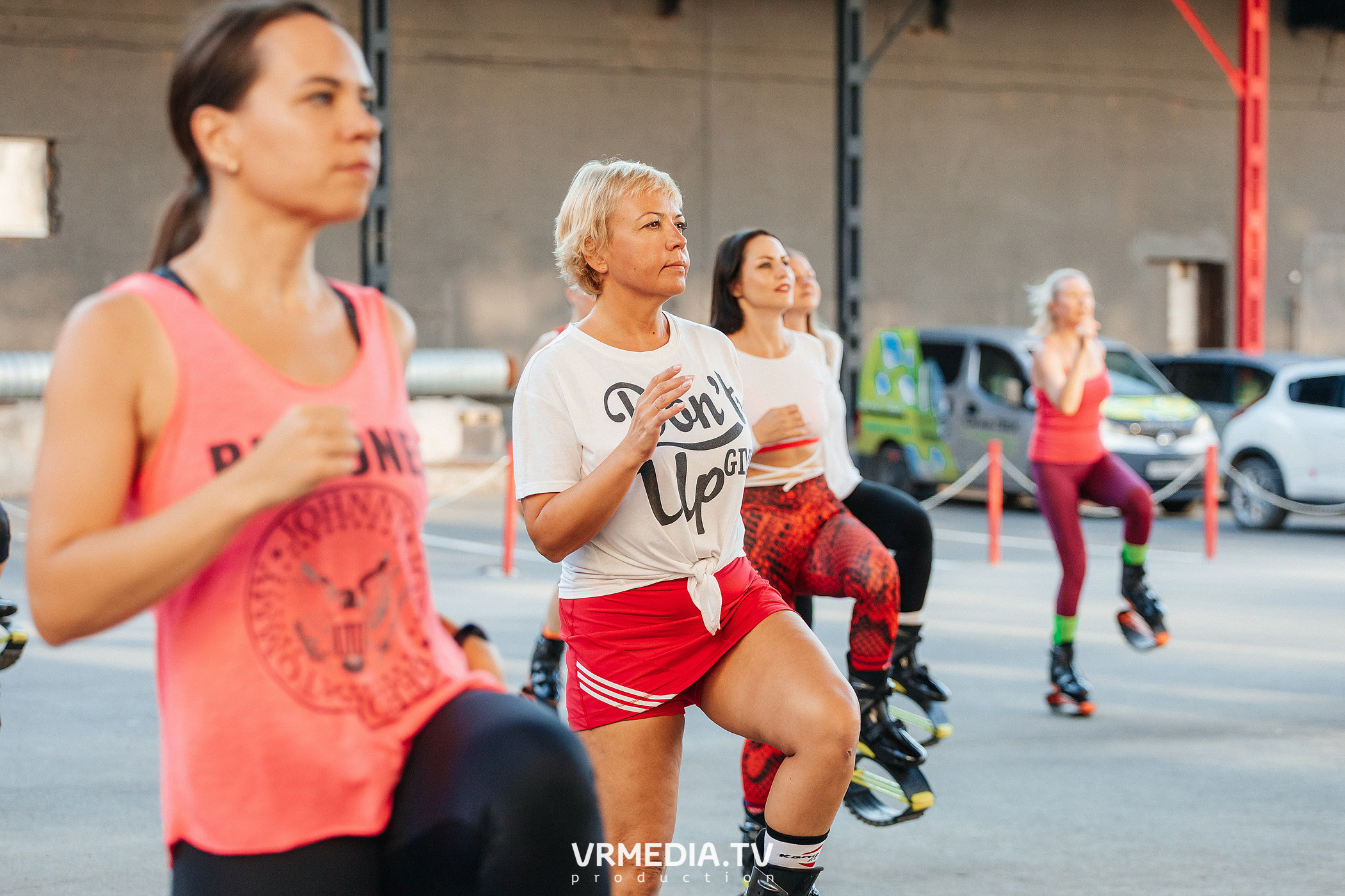 Тренировка «Kangoo jumps». Культурное пространство «Редакция»