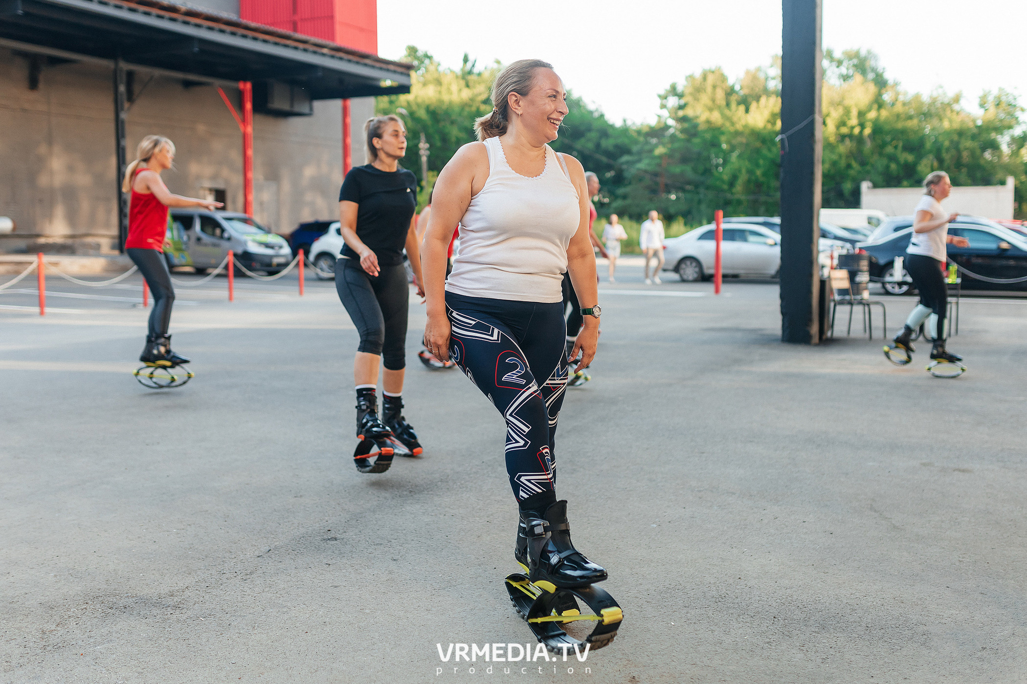 Тренировка «Kangoo jumps». Культурное пространство «Редакция»