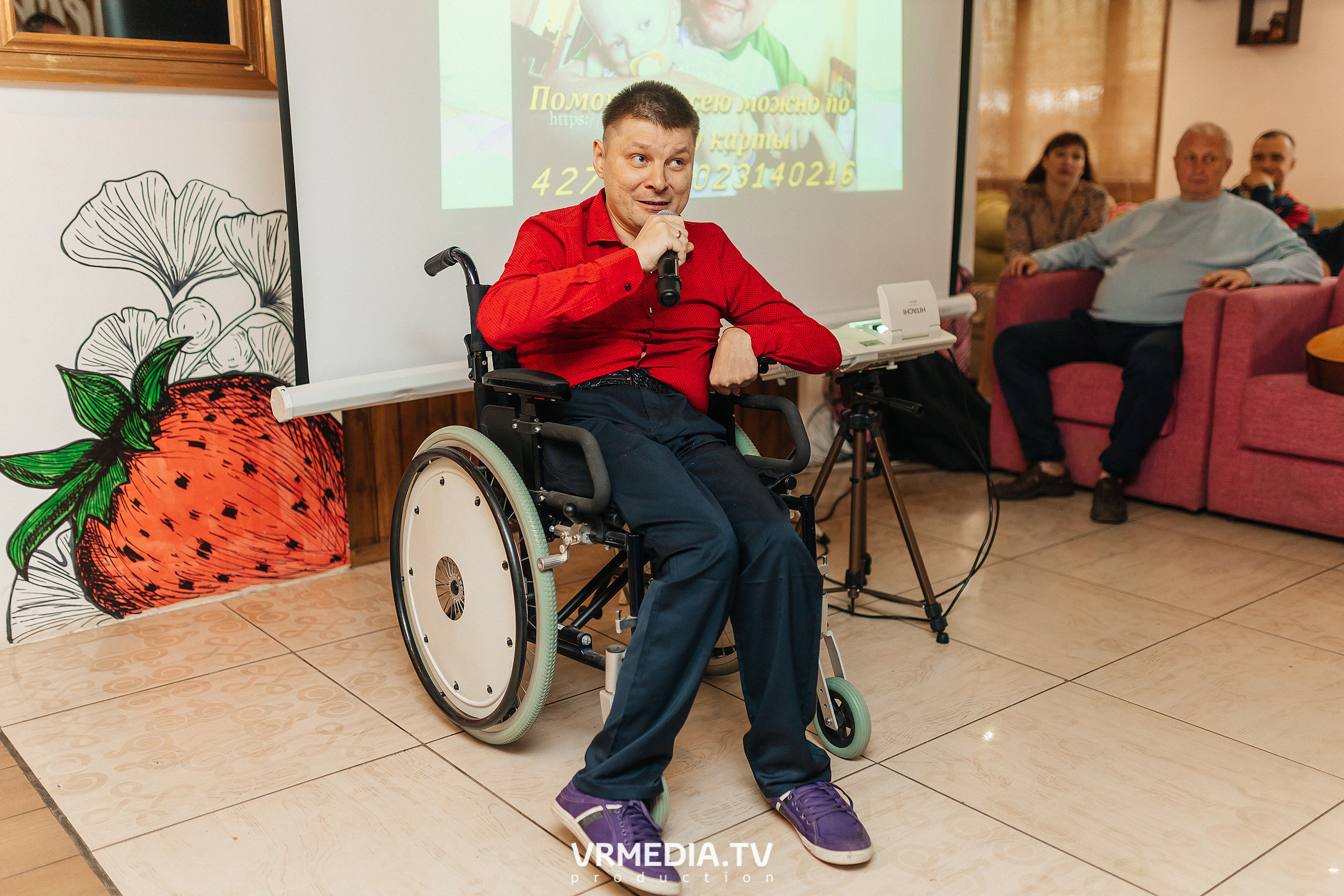 Благодтворительный вечер в кафе «Кампот»