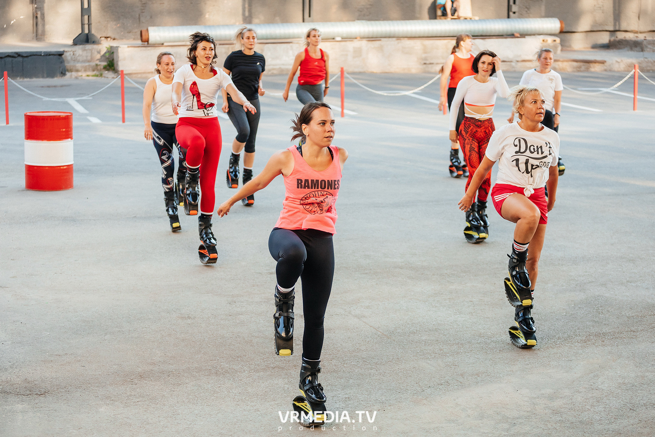 Тренировка «Kangoo jumps». Культурное пространство «Редакция»