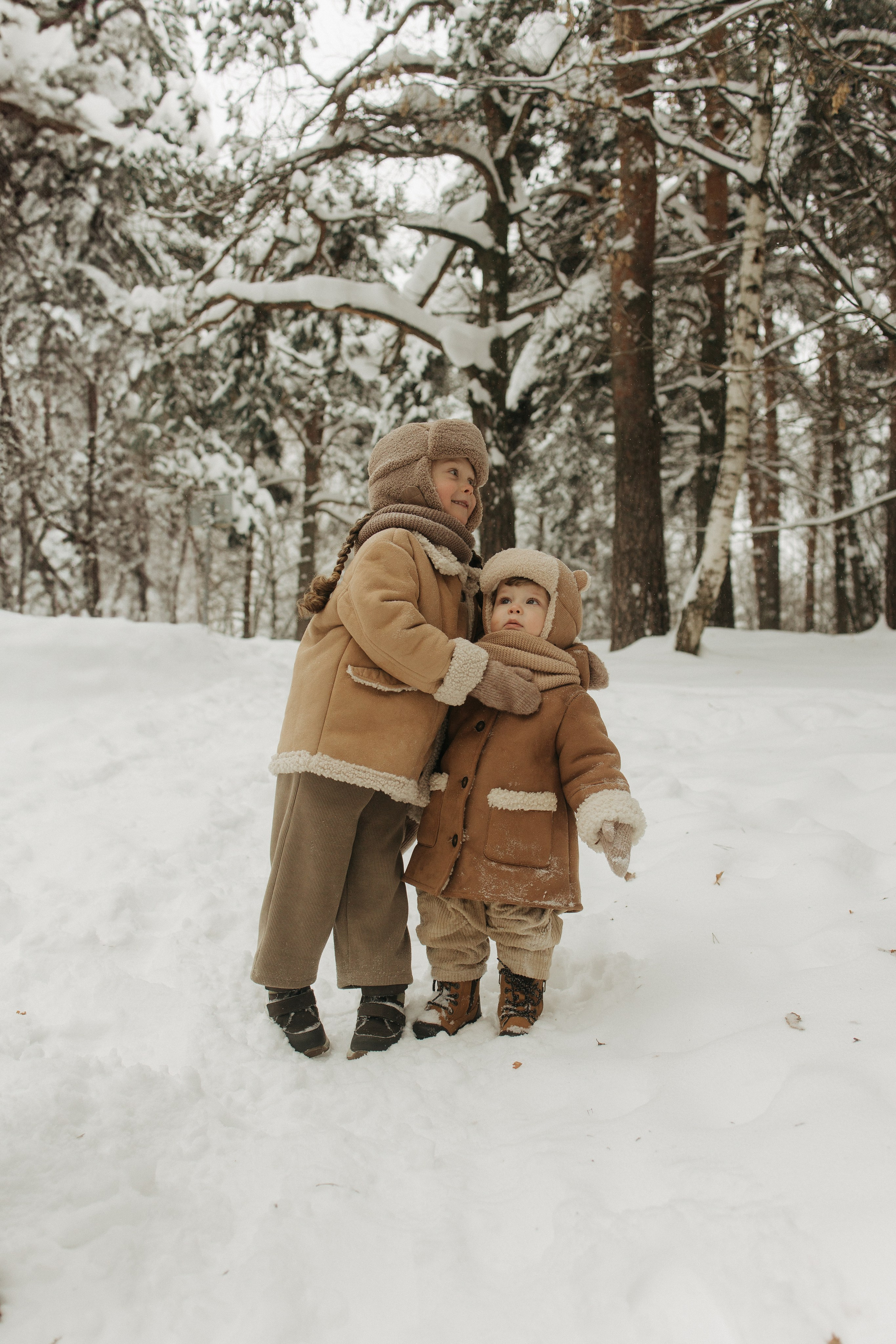 Снежный лес. Фотограф Анастасия Бобылева, Москва и Московская область