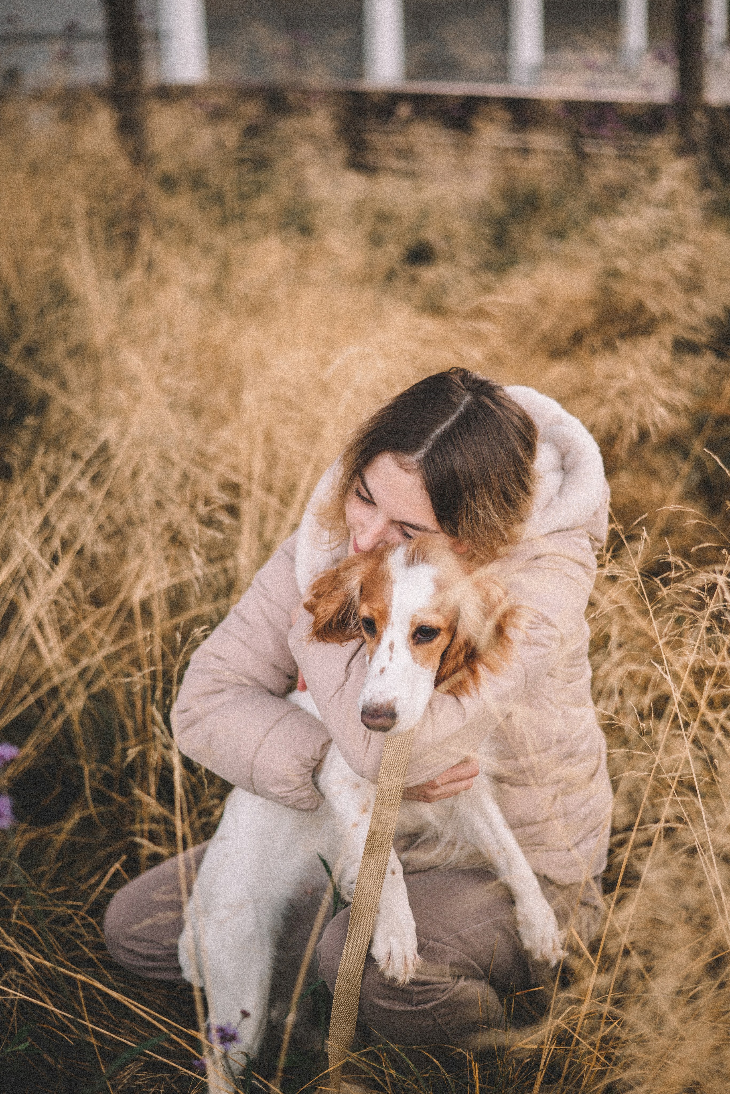 Маша и Вега. Фотограф-анималист Богданова Полина