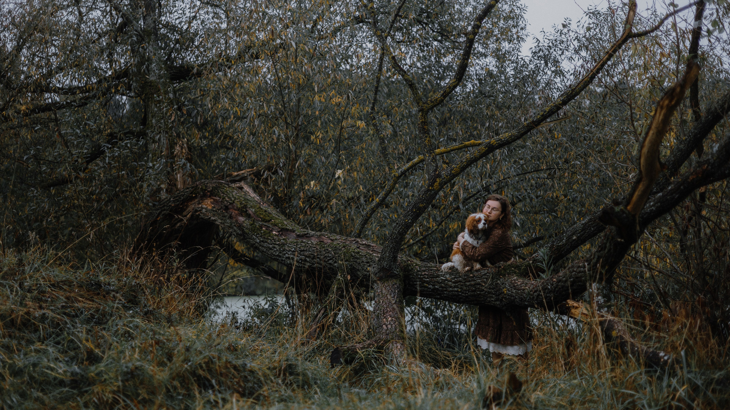 Маша и Дарси. Фотограф-анималист Богданова Полина