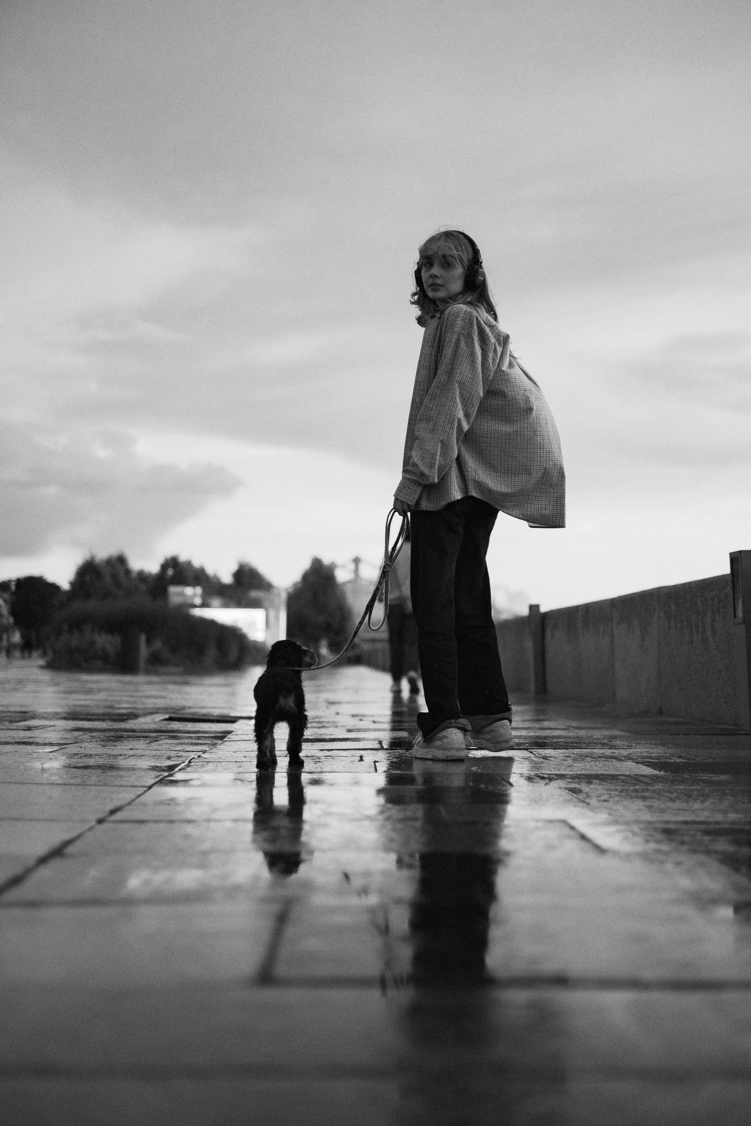 Аня и Ривер. Фотограф-анималист Богданова Полина