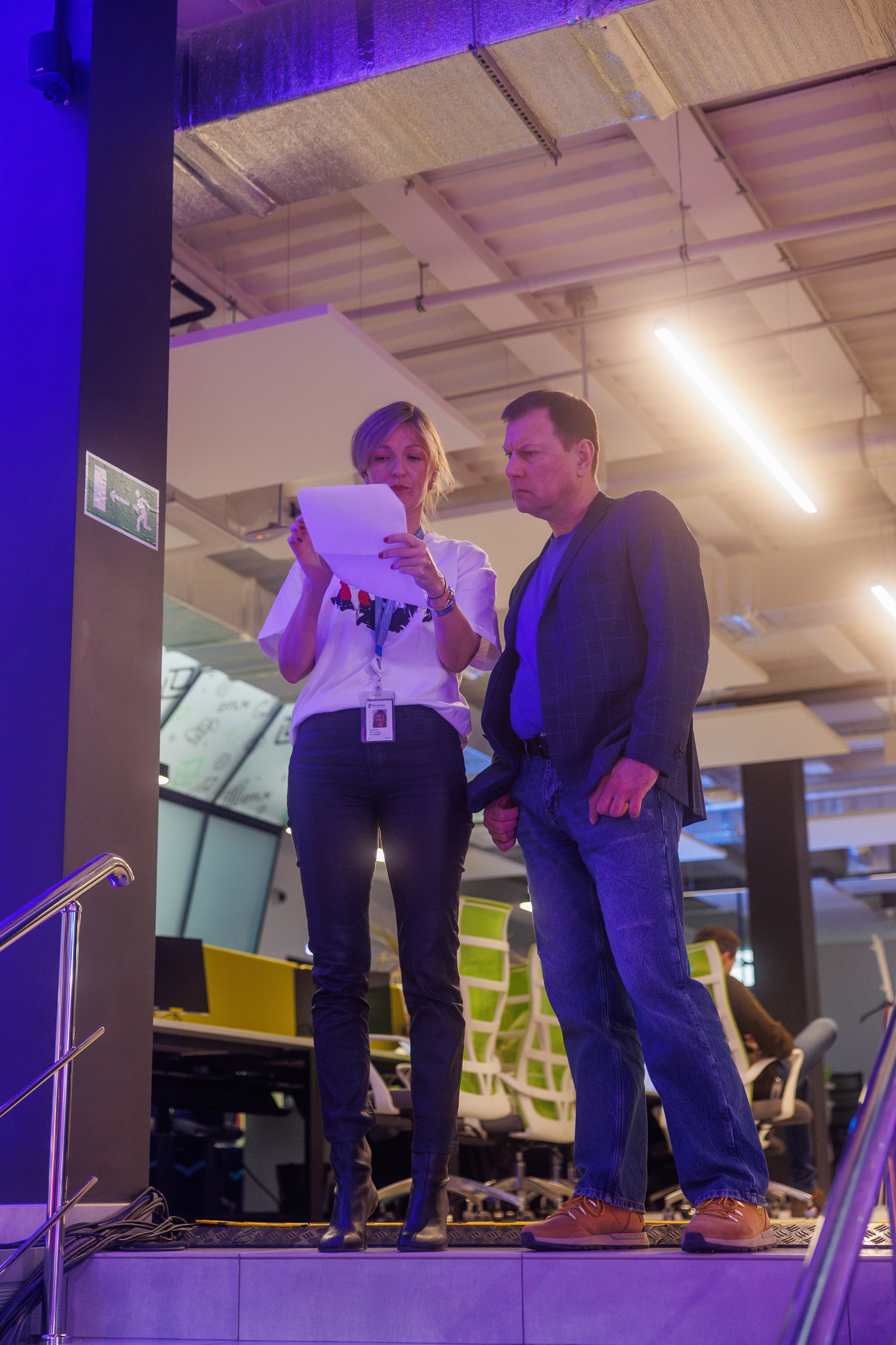 Новогодний эфир. Фотограф Александр Тулупов