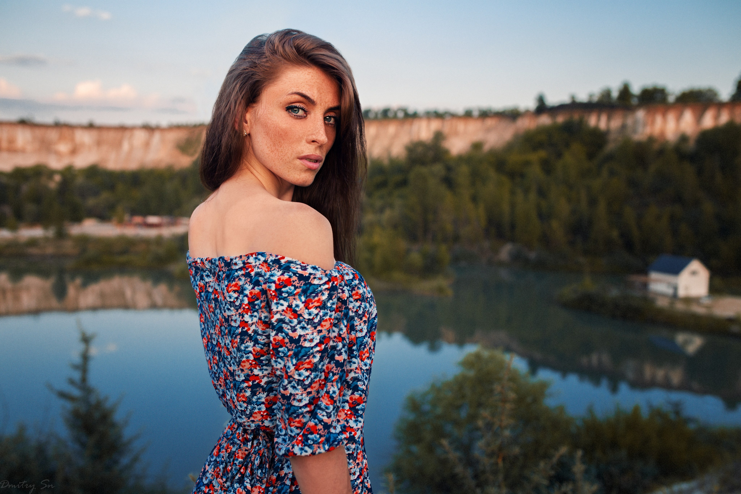 Фотосъемка с Надеждой на природе в Белом Колодце для «себя»