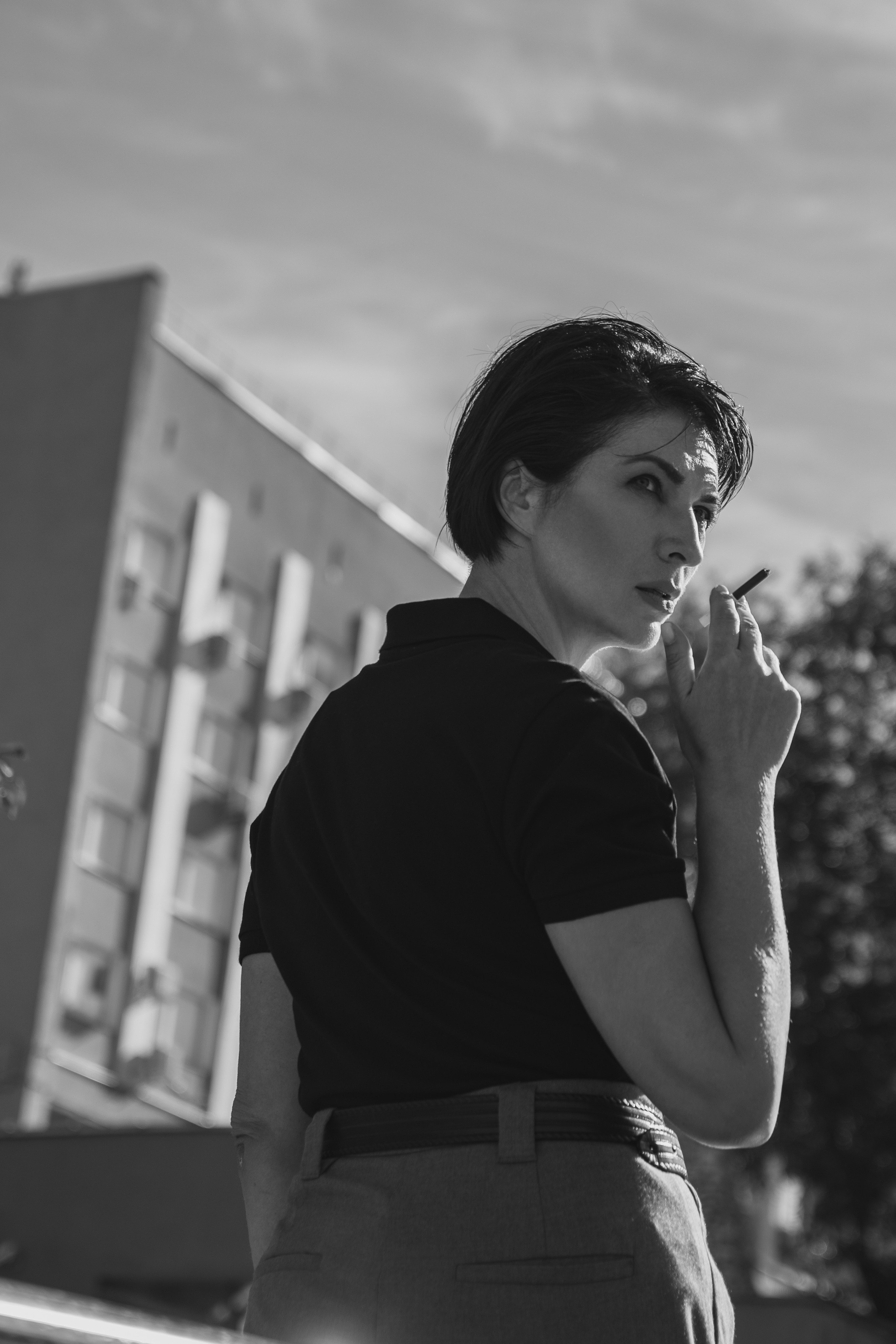 Женская фотосессия на набережной в Самаре