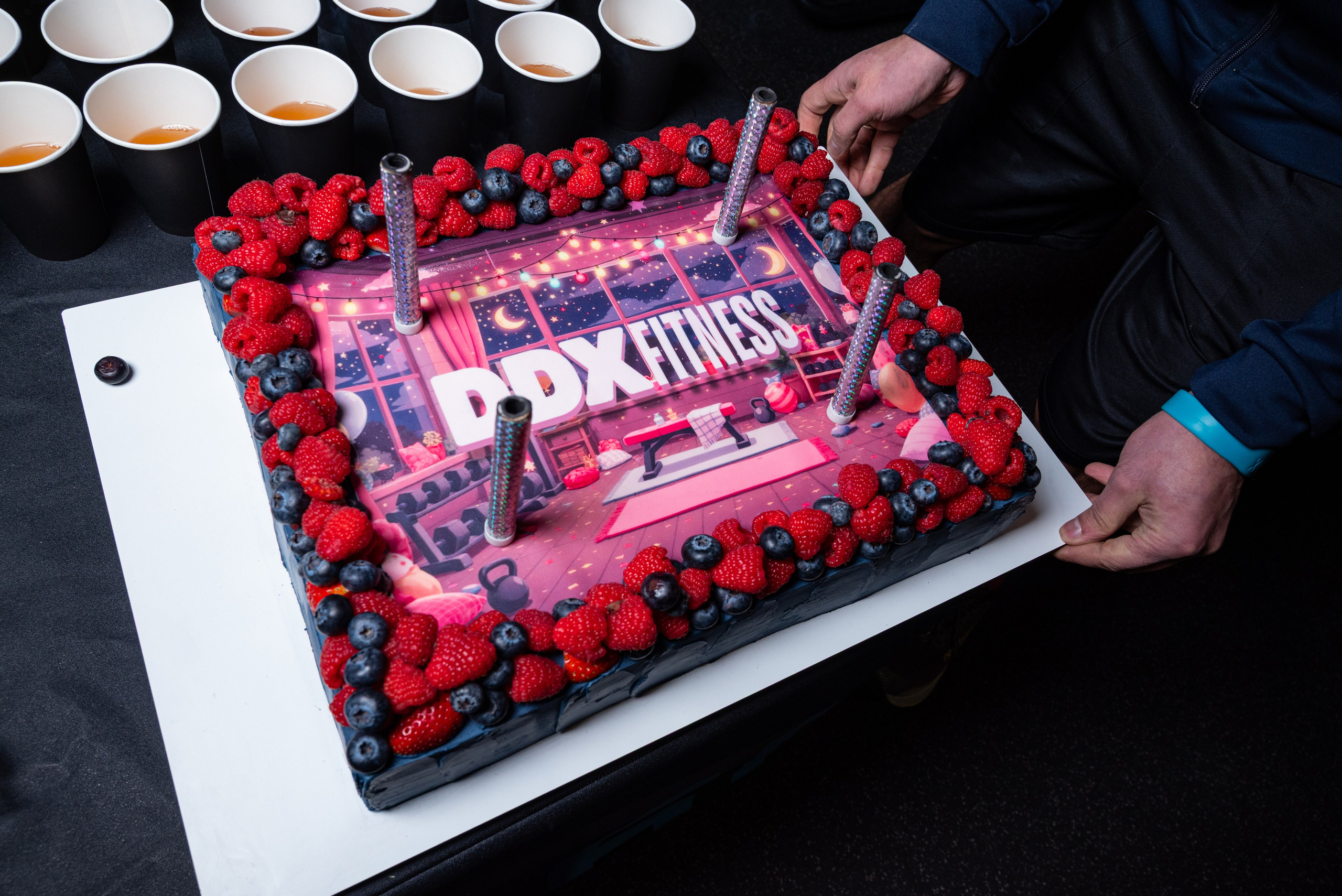 День рождения фитнес клуба DDX. Фотограф мероприятий в Москве