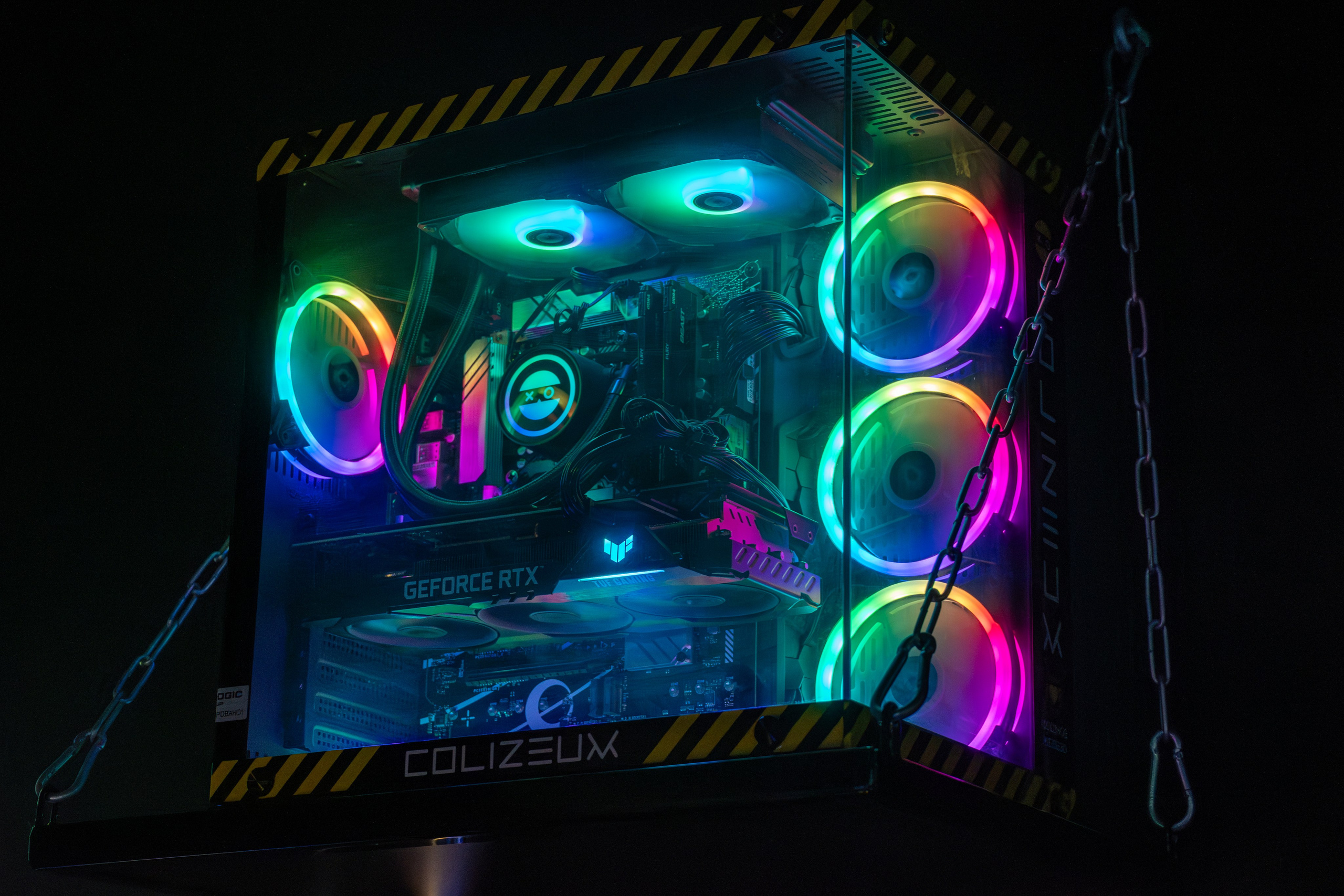 Репортаж в киберспортивном клубе Kolizeum. Фотограф мероприятий в Москве