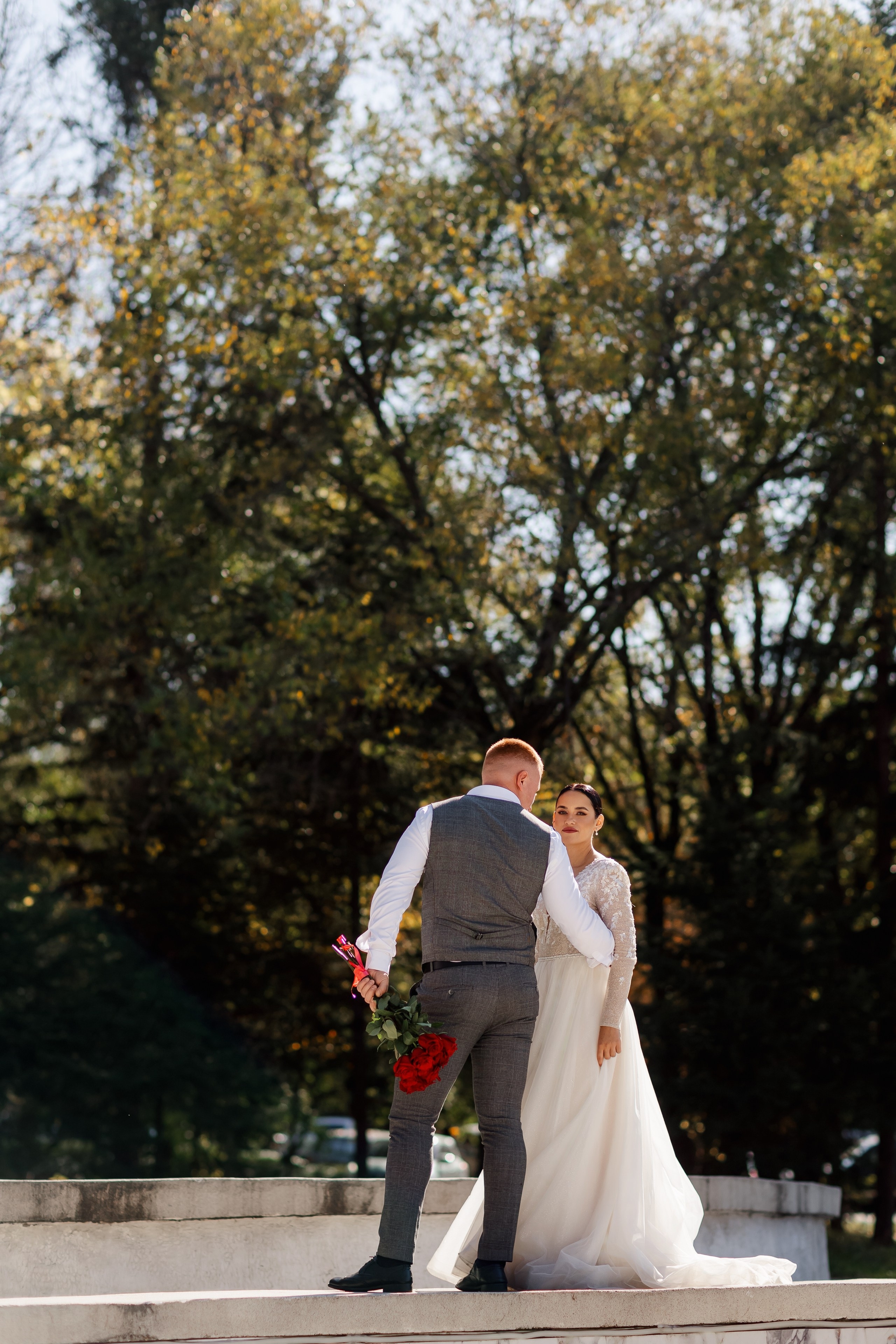Степан и Алина. Красивая осенняя прогулка. Свадебный фотограф в Хабаровске