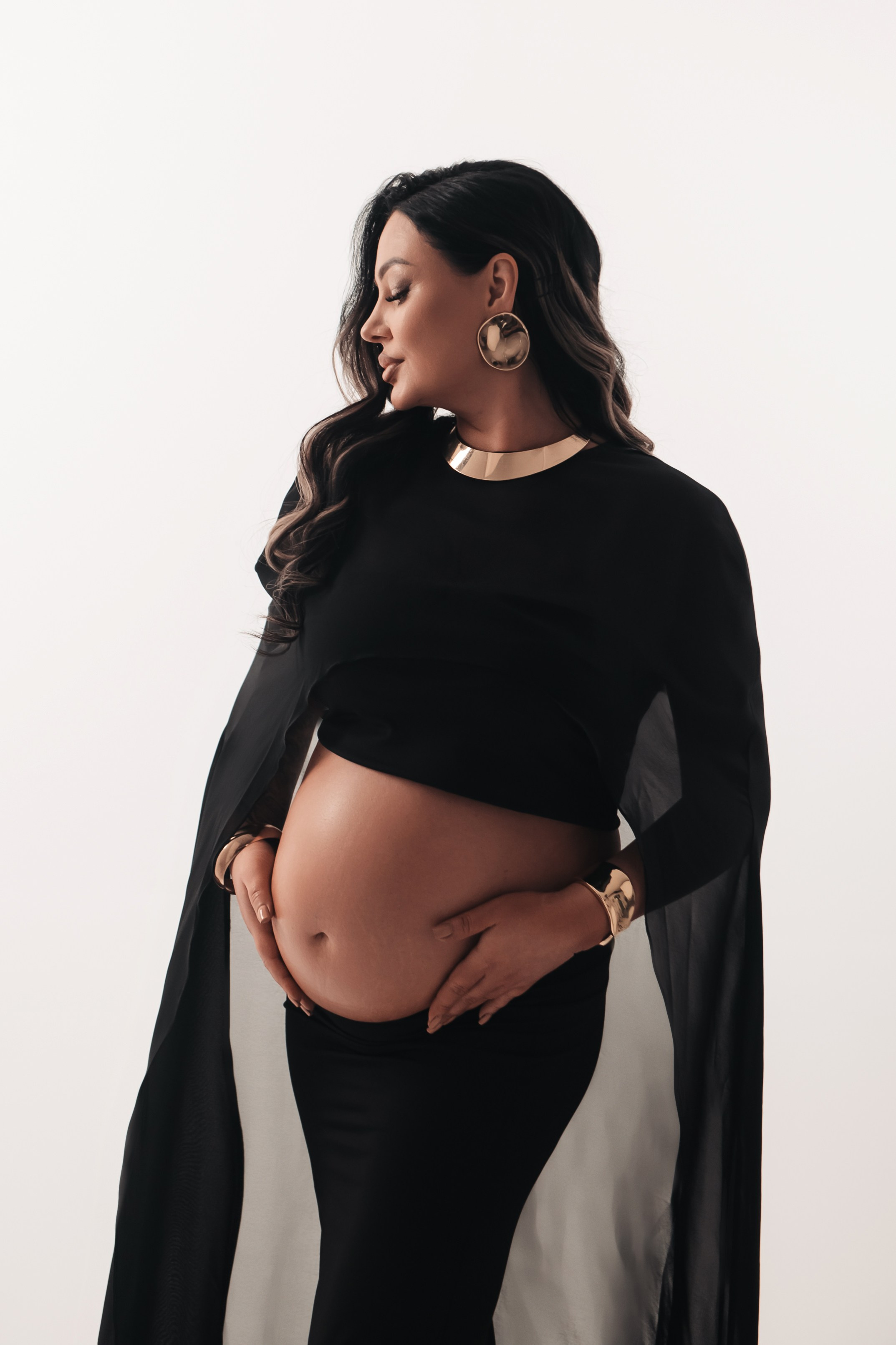 Топ, юбка и шифоновая накидка. Фотограф Анна Качан