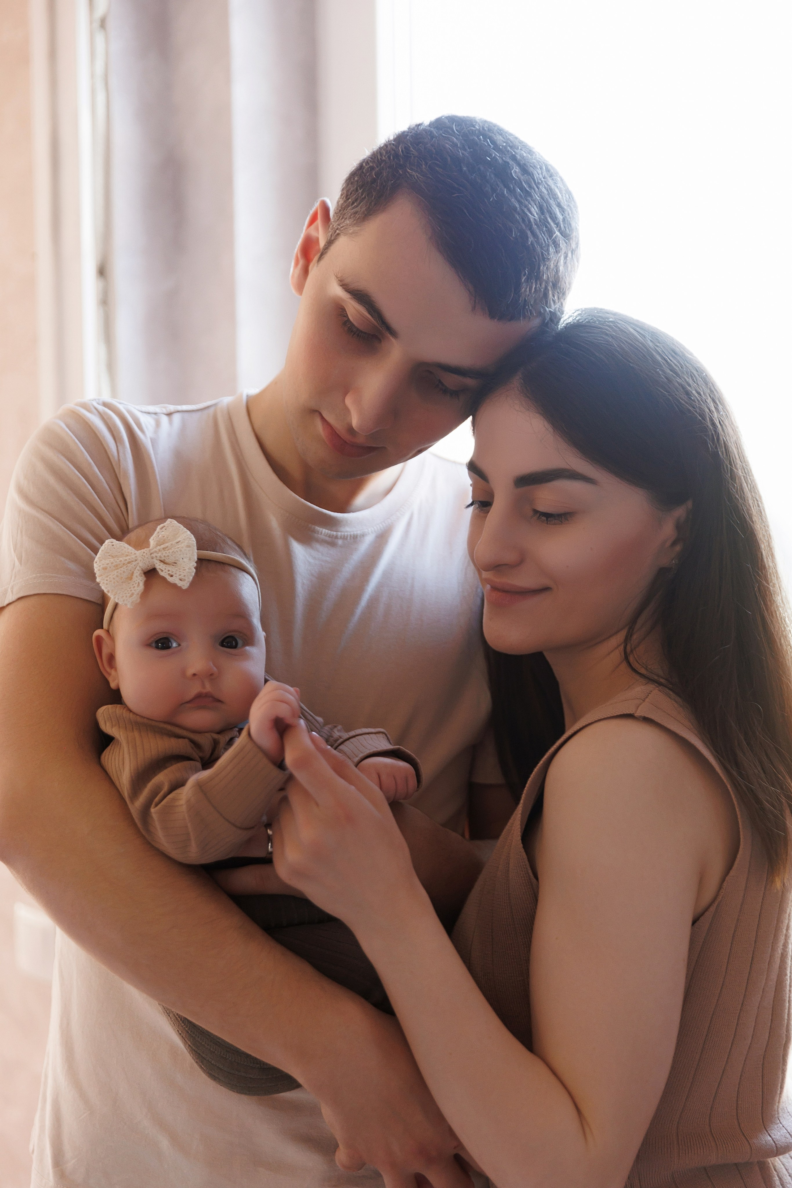 Фотоссессия малышка 2 месяца. Фотограф новорожденных в Сочи Екатерина Вялова