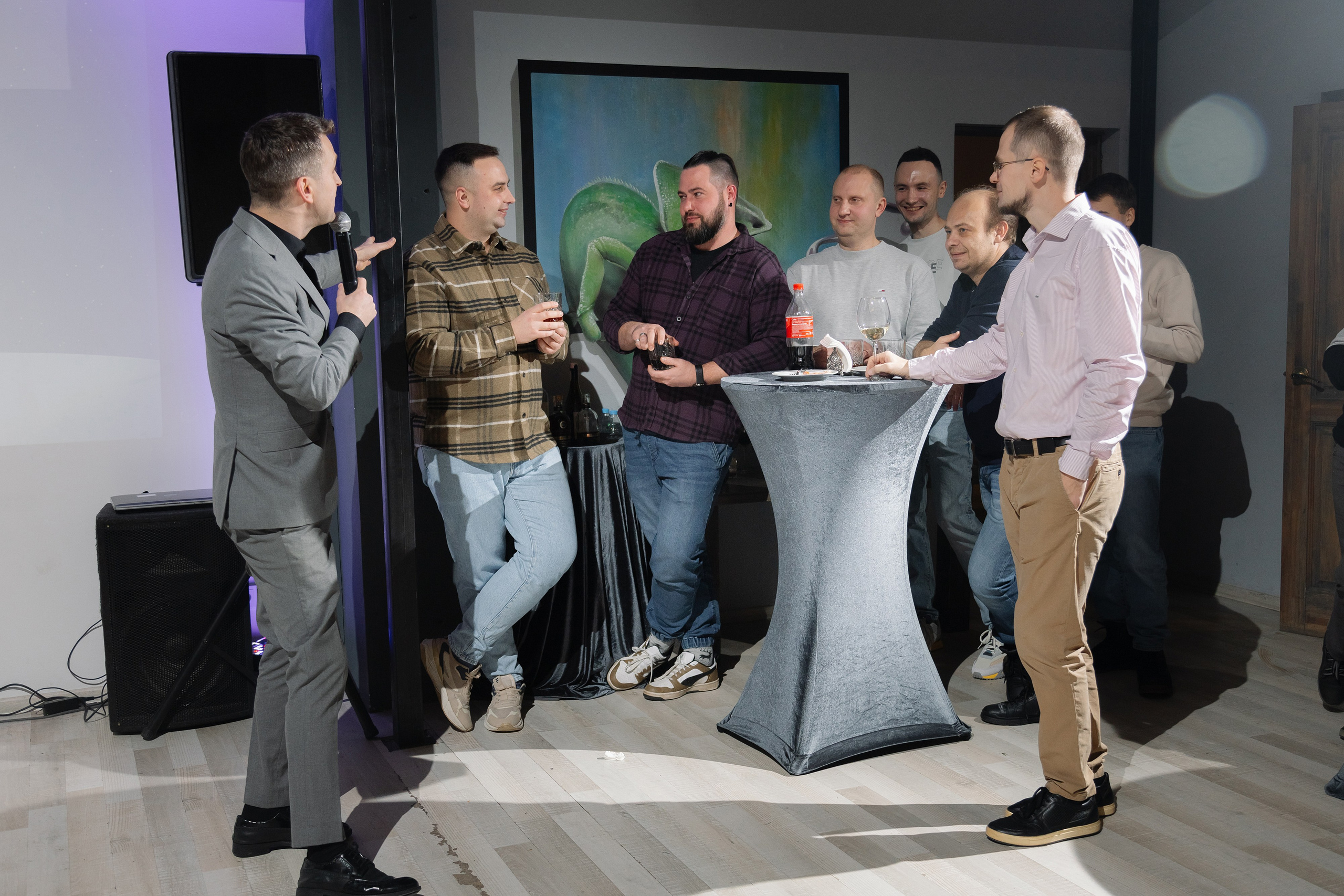 Корпоративная фотосъемка для CD-LIFE на площадке Partyson. Свадебный фотограф в Минске/Беларуси Сергей Спиридонов