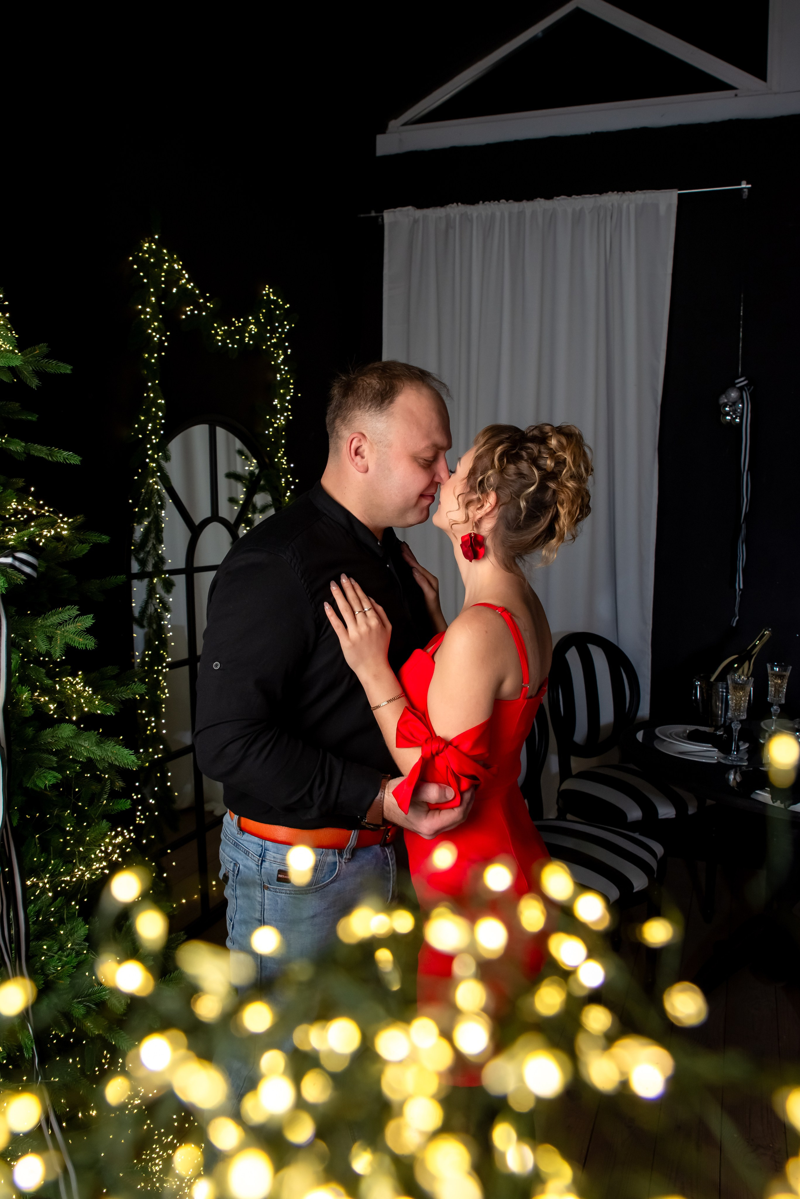 Новогодняя студийная. Фотограф Крещение Венчание Москва